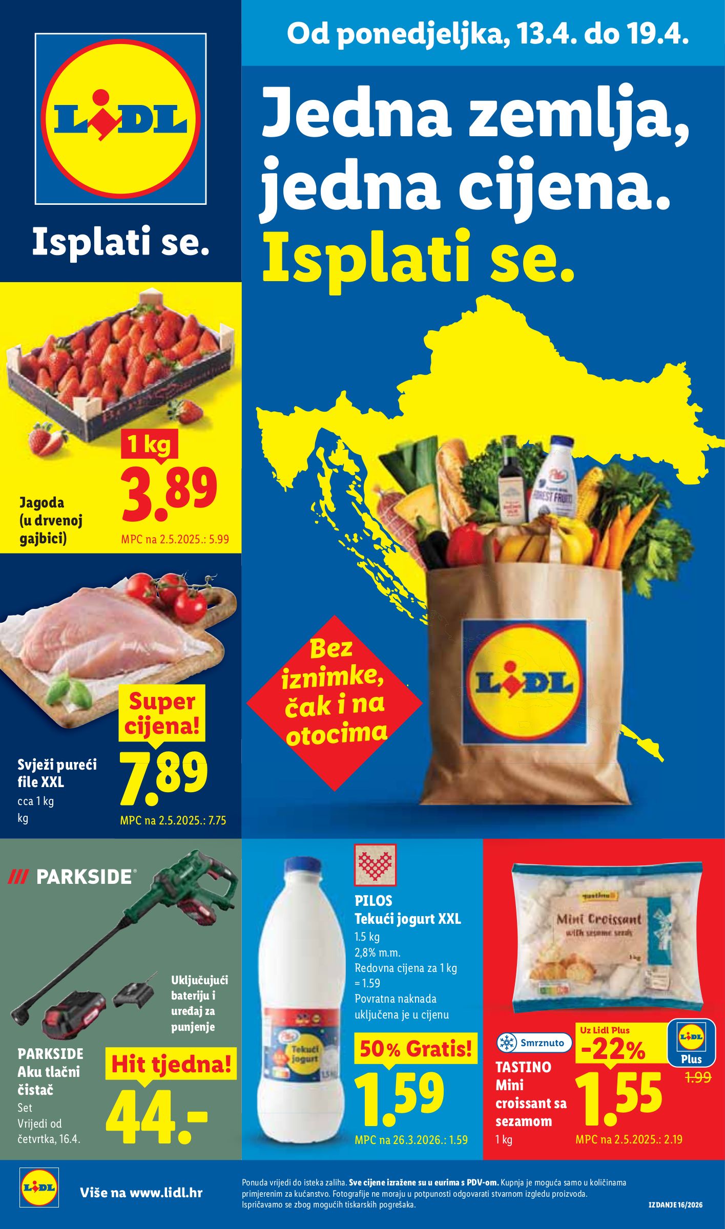lidl - Lidl letak za sljedeći tjedan od ponedjeljka 13.04.2026 do nedjelje 19.04.2026 - page: 1