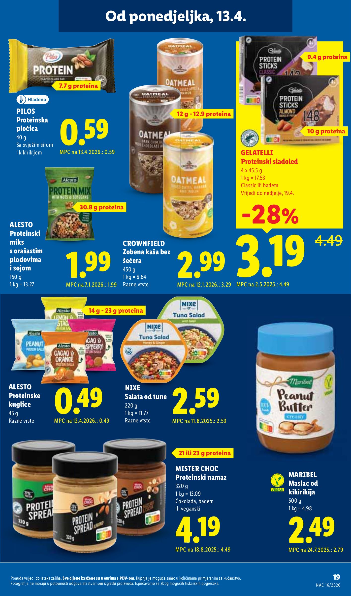 lidl - Lidl letak za sljedeći tjedan od ponedjeljka 13.04.2026 do nedjelje 19.04.2026 - page: 19