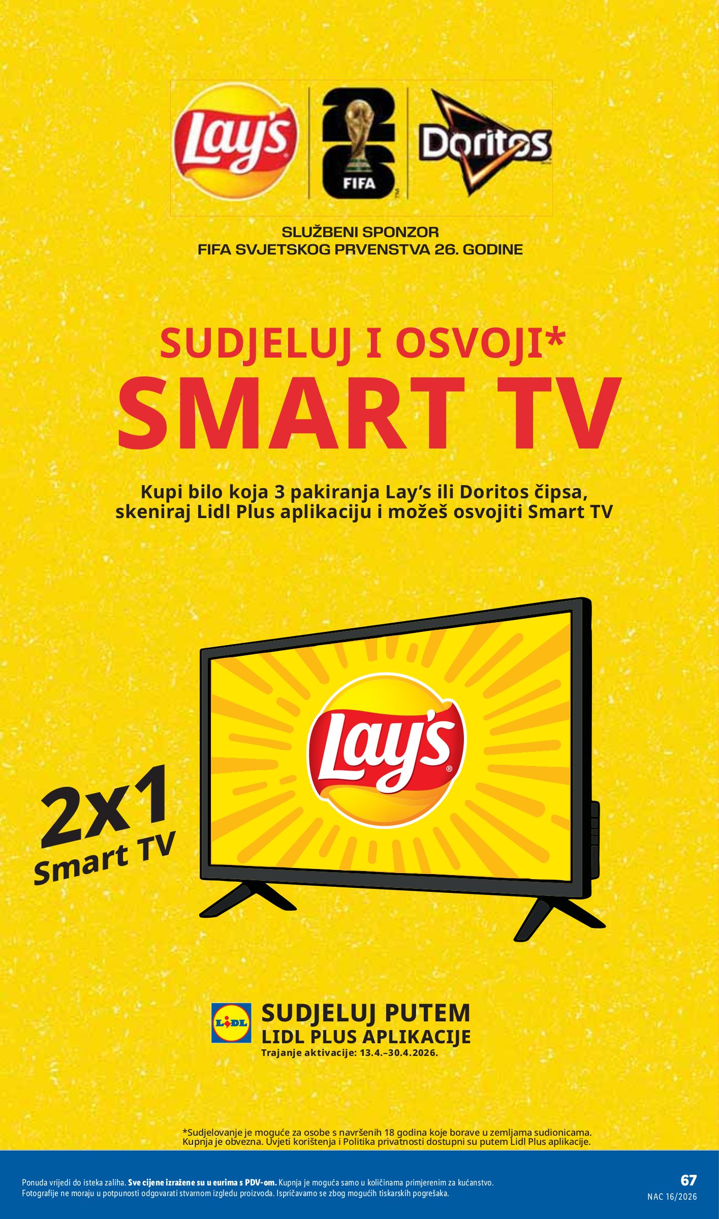 lidl - Lidl letak za sljedeći tjedan od ponedjeljka 13.04.2026 do nedjelje 19.04.2026 - page: 67