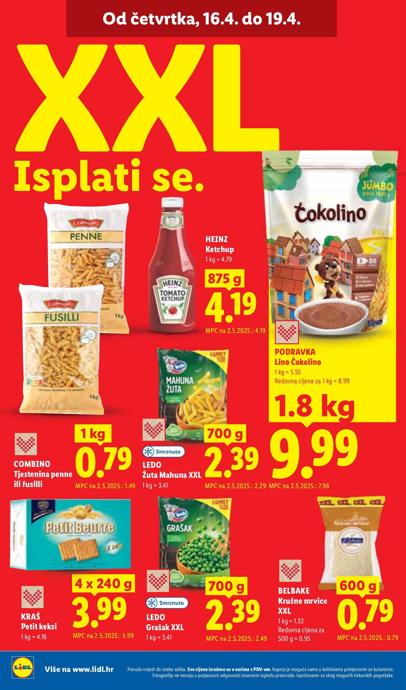 lidl - Lidl letak za sljedeći tjedan od ponedjeljka 13.04.2026 do nedjelje 19.04.2026 - page: 62