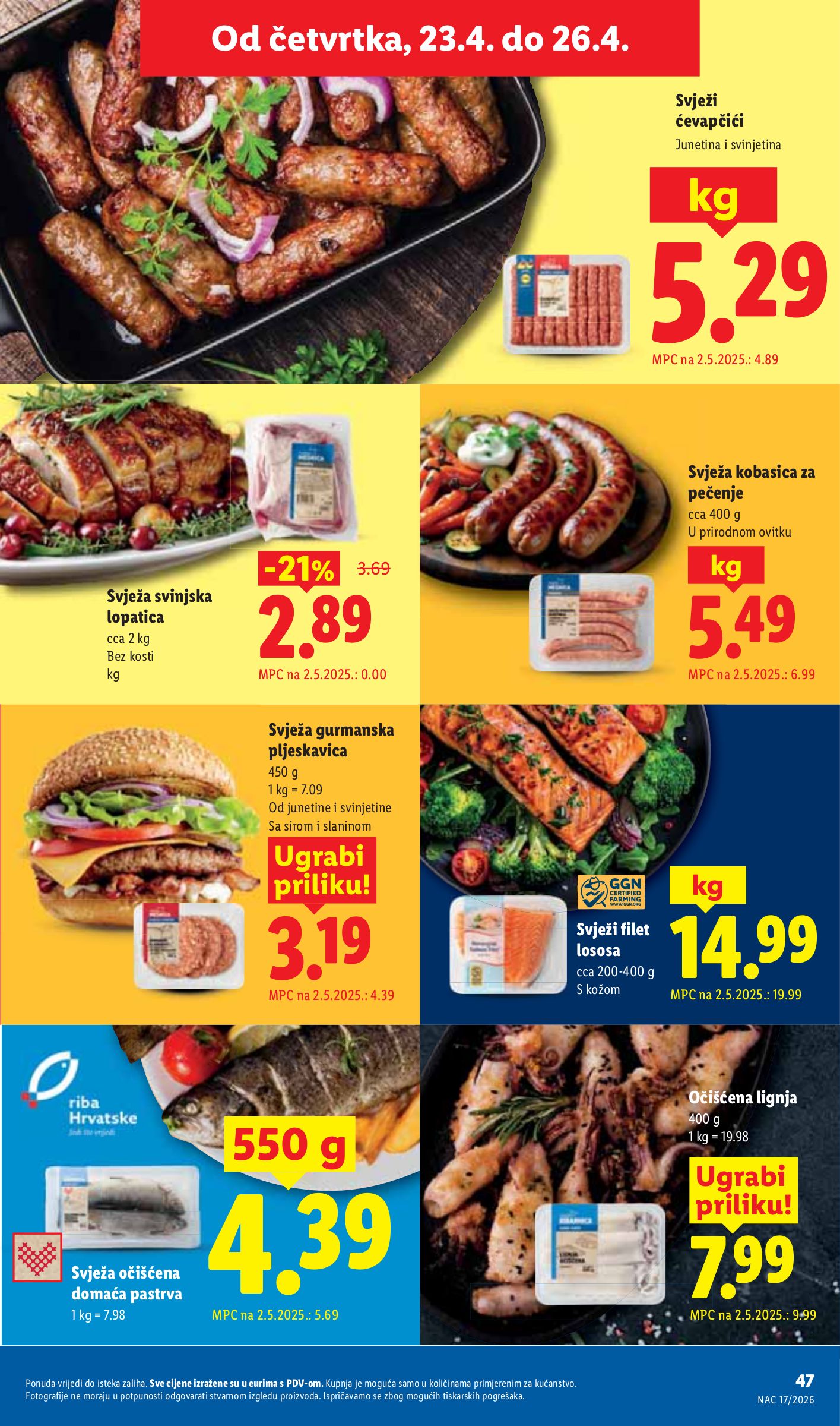 lidl - Lidl letak za sljedeći tjedan od ponedjeljka 20.04.2026 do nedjelje 26.04.2026 - page: 47