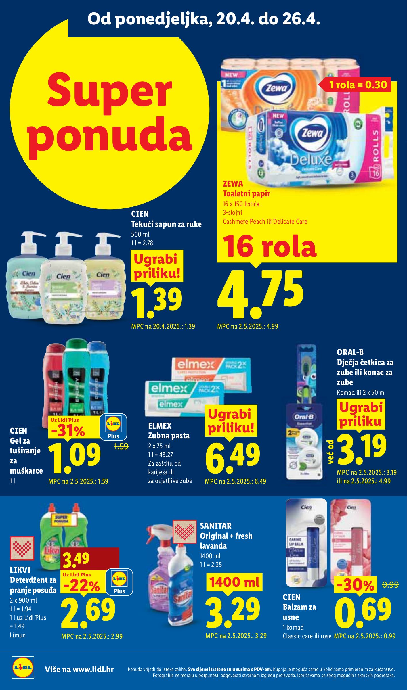 lidl - Lidl letak za sljedeći tjedan od ponedjeljka 20.04.2026 do nedjelje 26.04.2026 - page: 18
