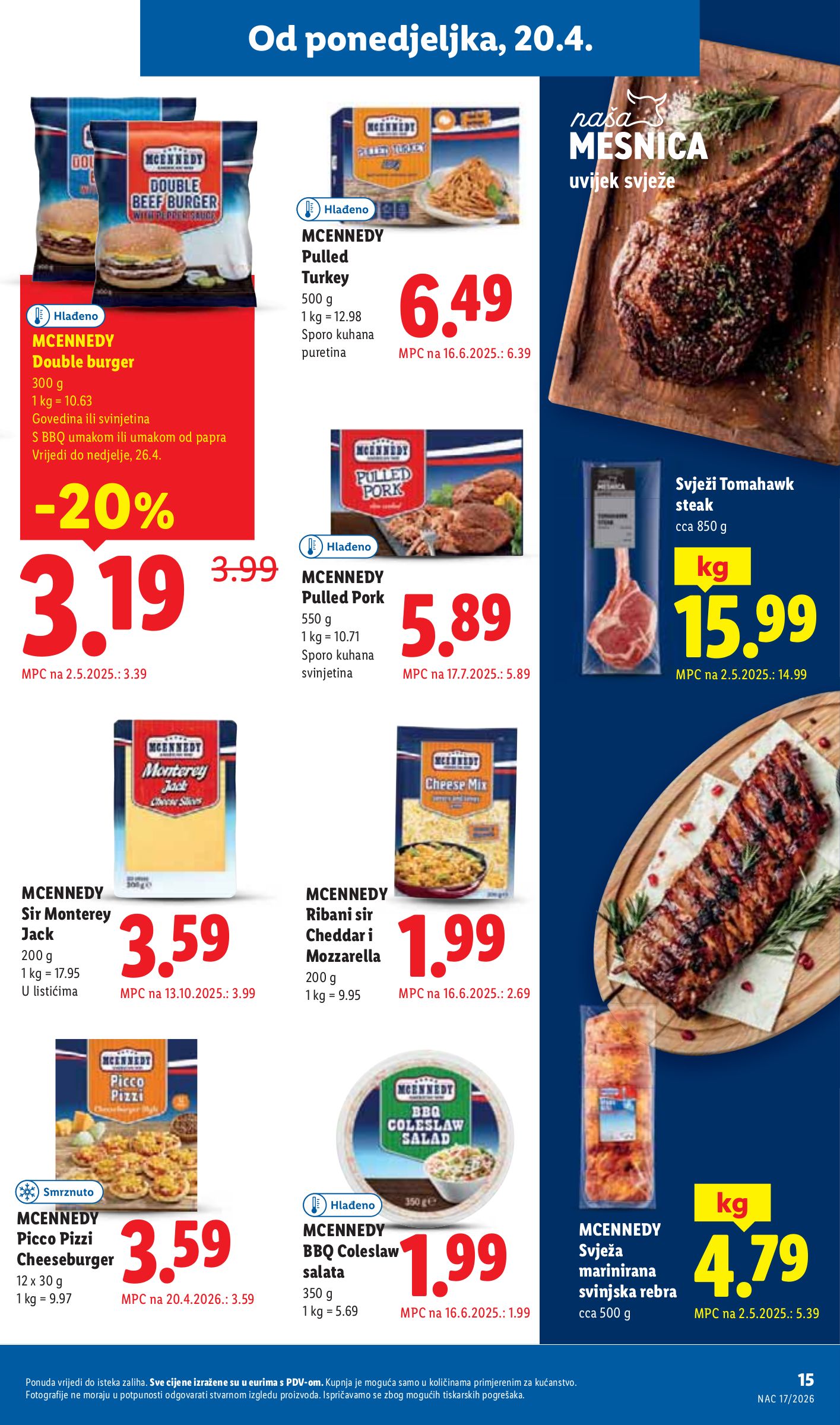 lidl - Lidl letak za sljedeći tjedan od ponedjeljka 20.04.2026 do nedjelje 26.04.2026 - page: 15