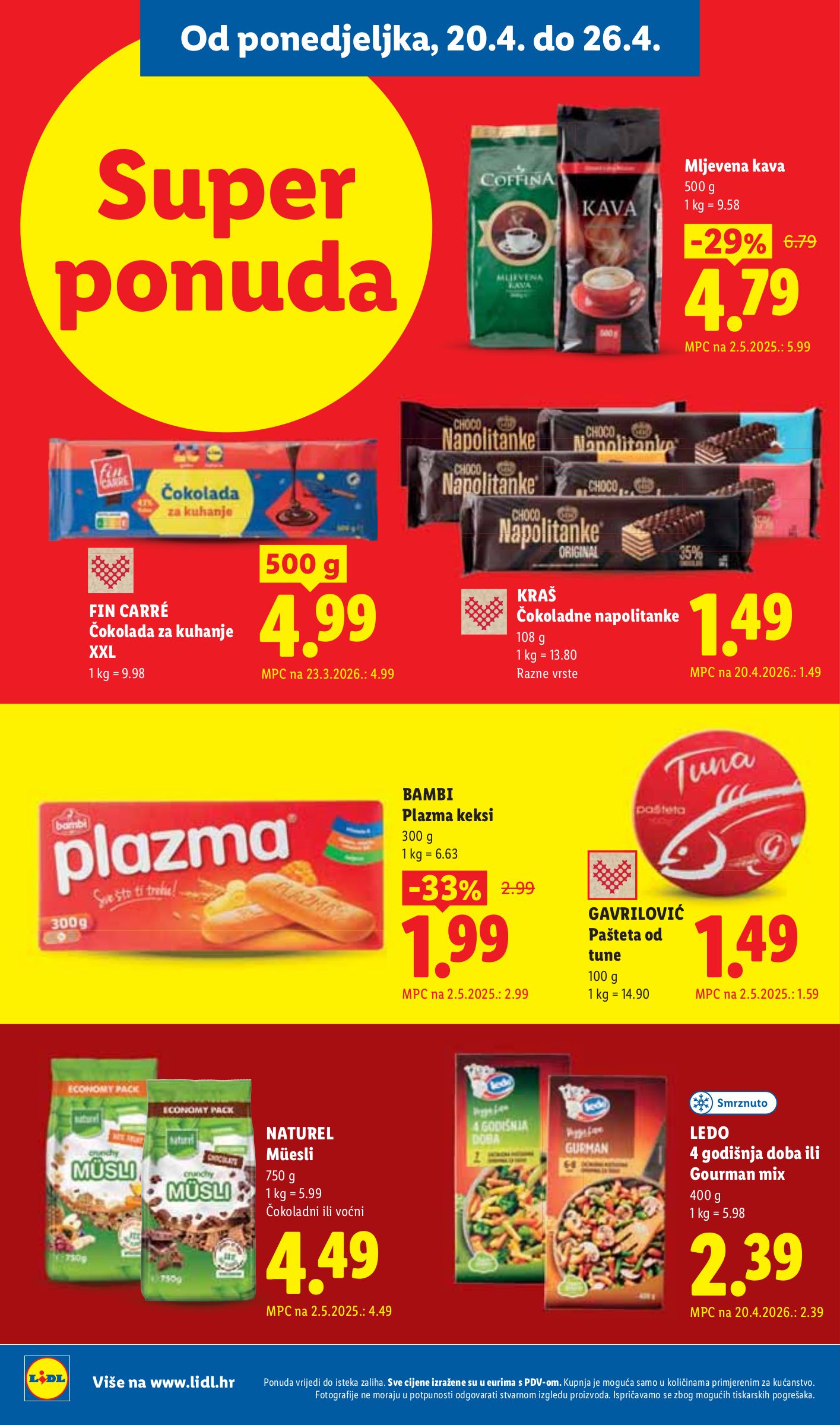 lidl - Lidl letak za sljedeći tjedan od ponedjeljka 20.04.2026 do nedjelje 26.04.2026 - page: 8