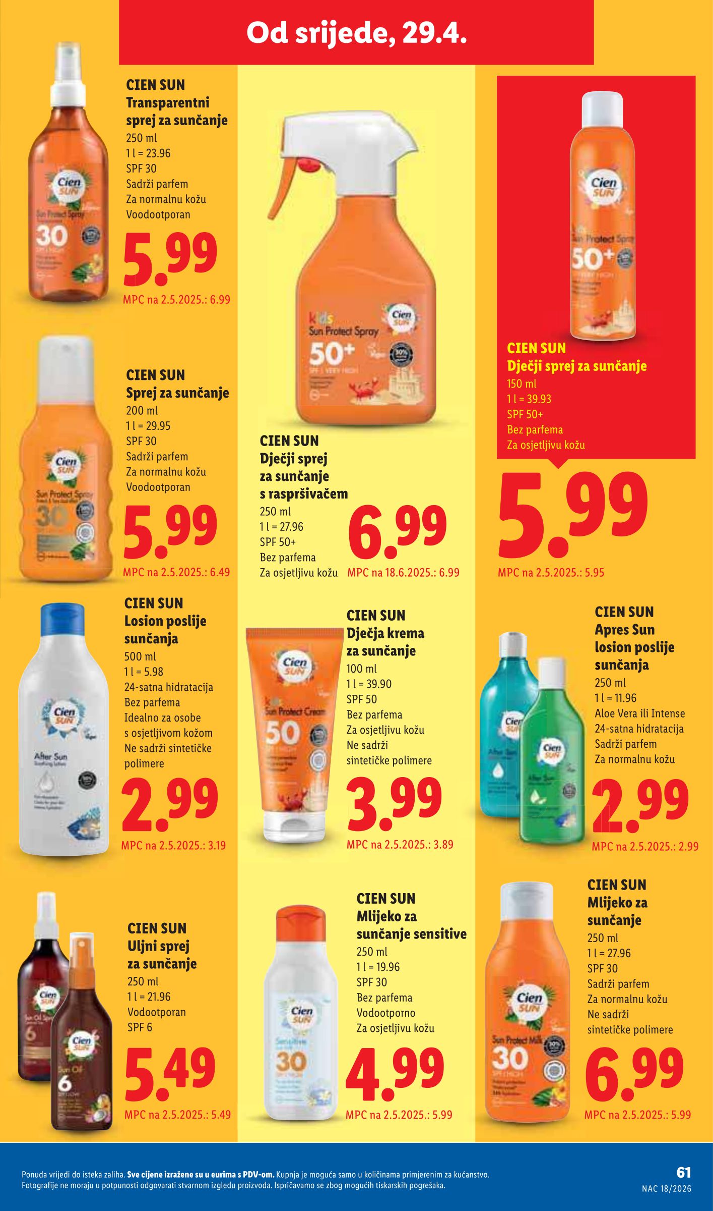 lidl - Lidl letak za sljedeći tjedan od ponedjeljka 27.04.2026 do nedjelje 03.05.2026 - page: 61