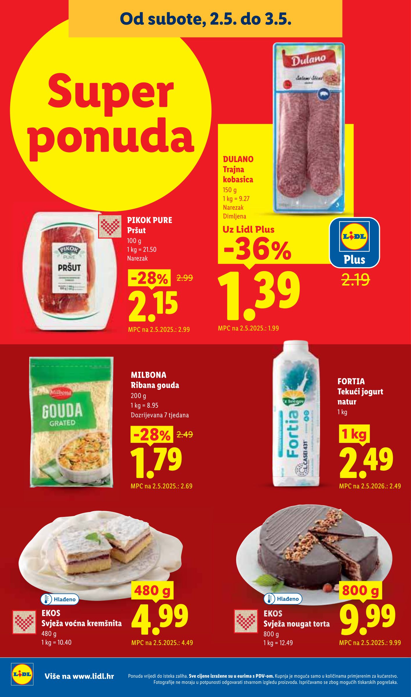 lidl - Lidl letak za sljedeći tjedan od ponedjeljka 27.04.2026 do nedjelje 03.05.2026 - page: 62