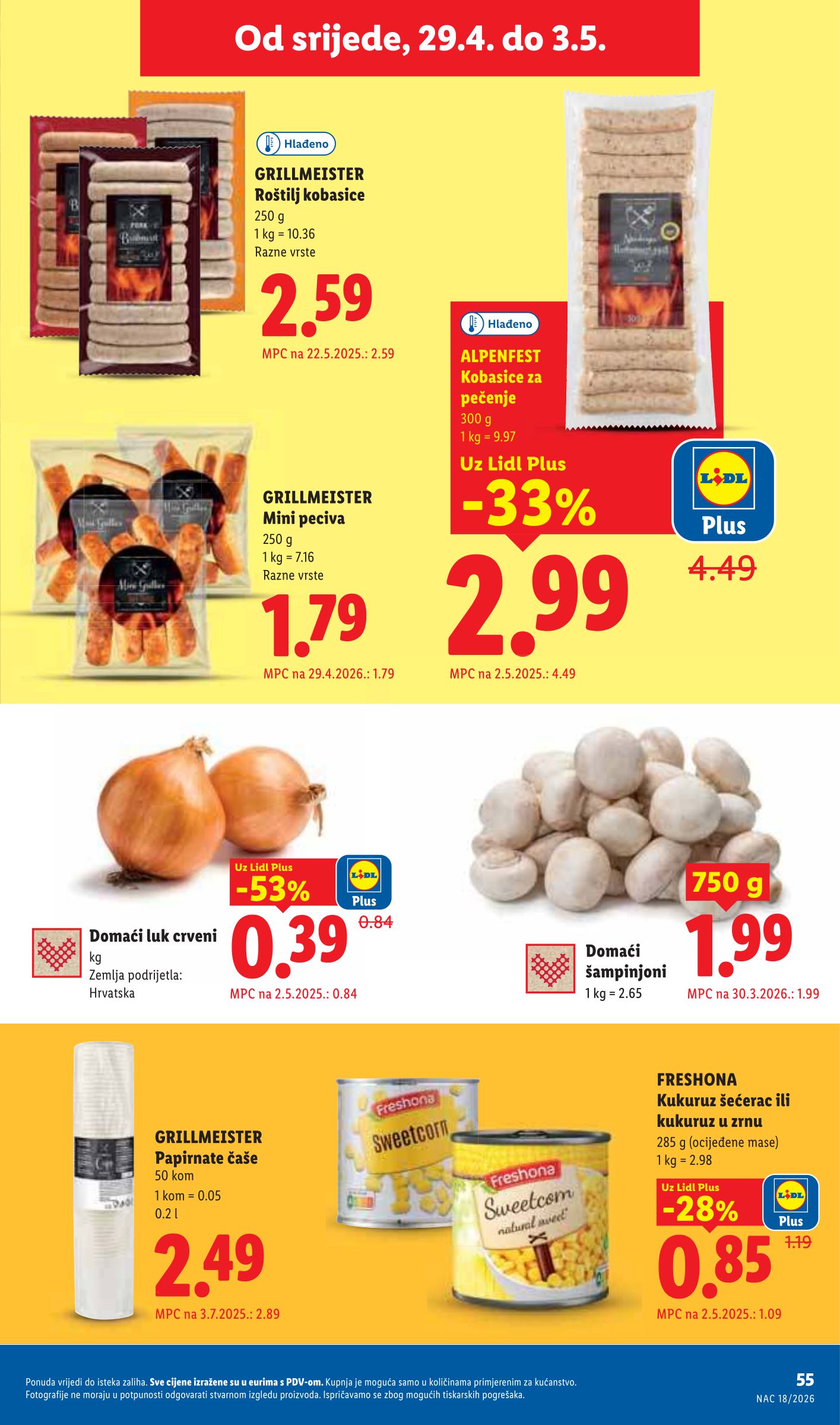 lidl - Lidl letak za sljedeći tjedan od ponedjeljka 27.04.2026 do nedjelje 03.05.2026 - page: 55