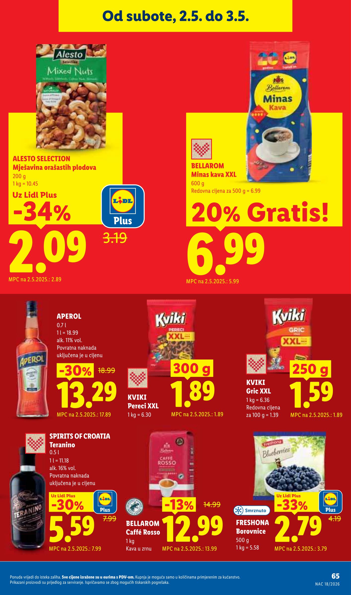 lidl - Lidl letak za sljedeći tjedan od ponedjeljka 27.04.2026 do nedjelje 03.05.2026 - page: 65