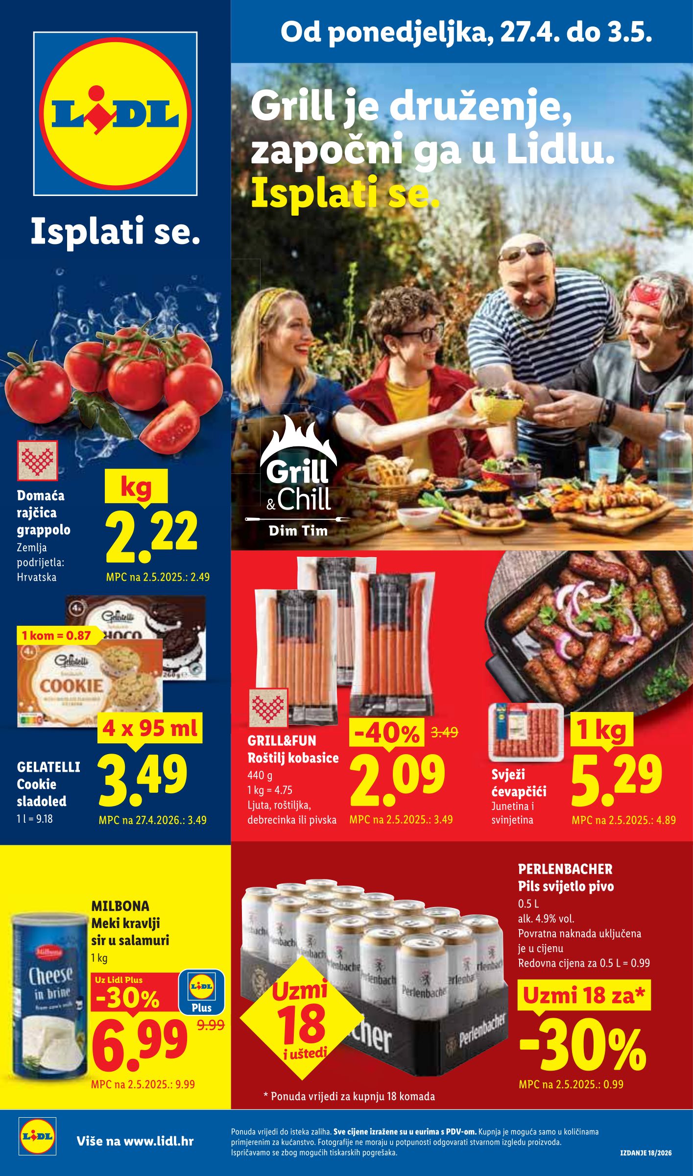 lidl - Lidl letak za sljedeći tjedan od ponedjeljka 27.04.2026 do nedjelje 03.05.2026