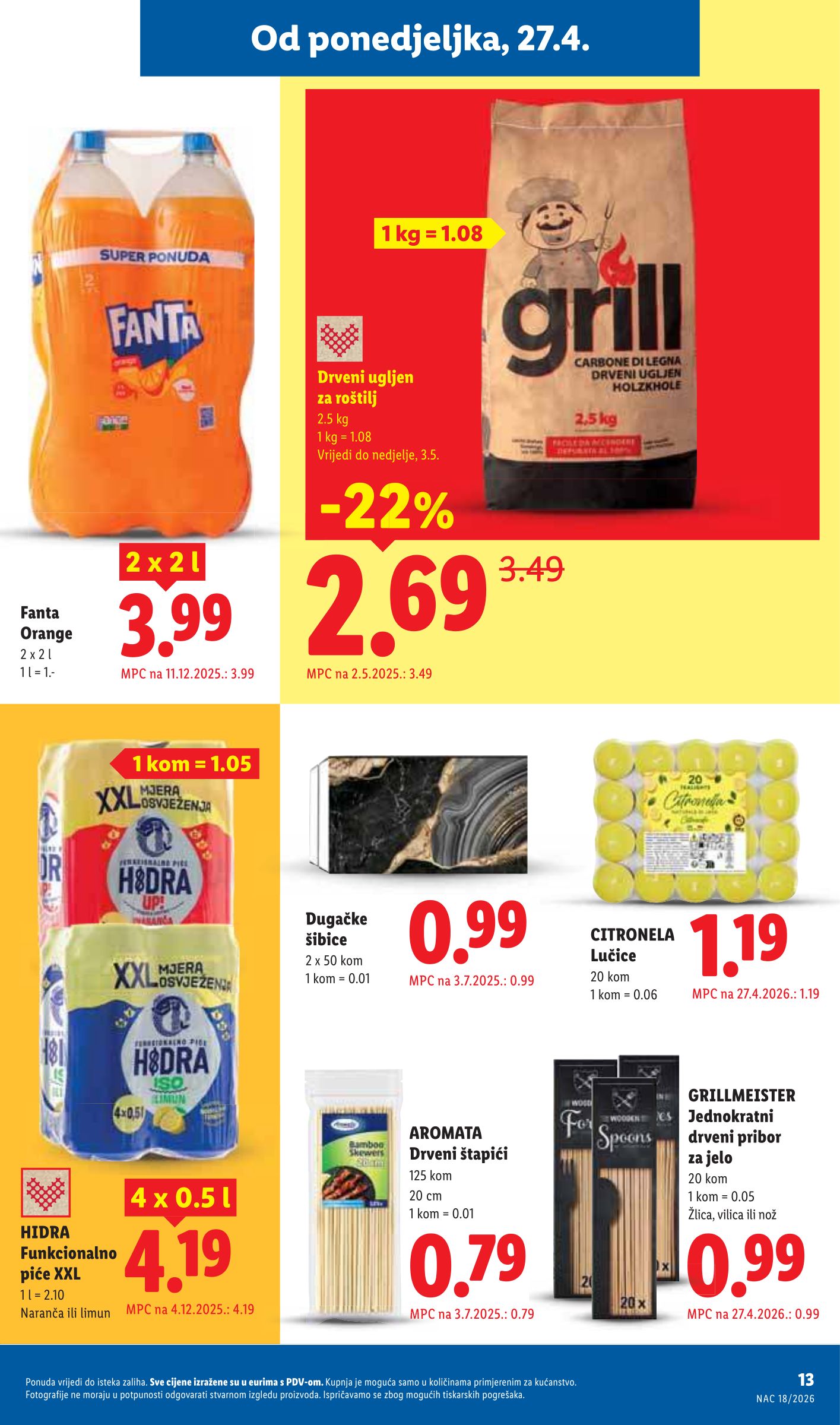 lidl - Lidl letak za sljedeći tjedan od ponedjeljka 27.04.2026 do nedjelje 03.05.2026 - page: 13