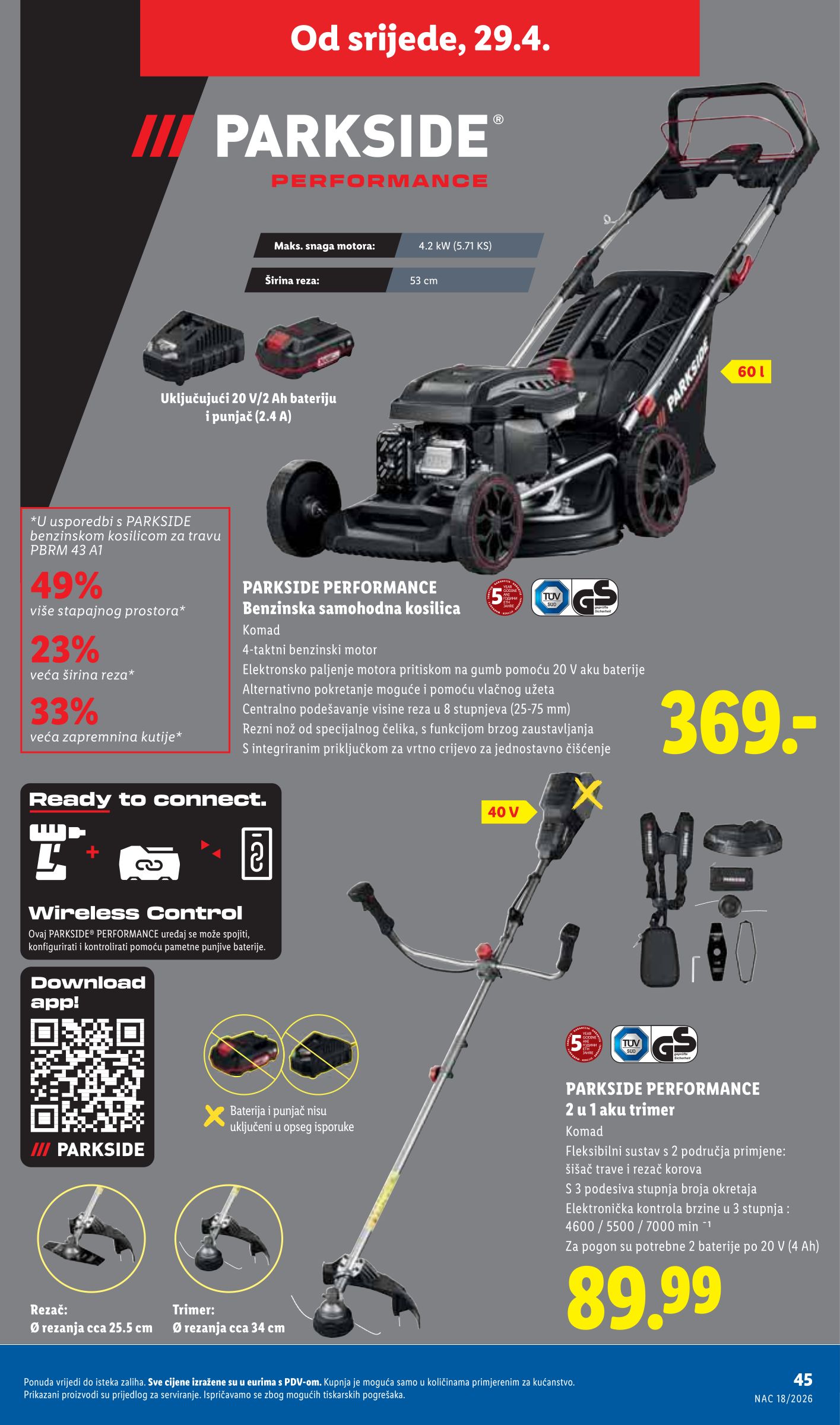 lidl - Lidl letak za sljedeći tjedan od ponedjeljka 27.04.2026 do nedjelje 03.05.2026 - page: 45