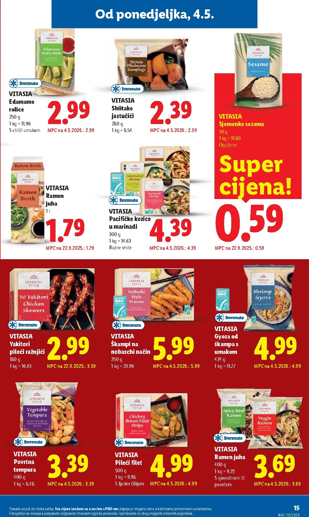 lidl - Lidl letak za sljedeći tjedan od ponedjeljka 04.05.2026 do nedjelje 10.05.2026 - page: 15