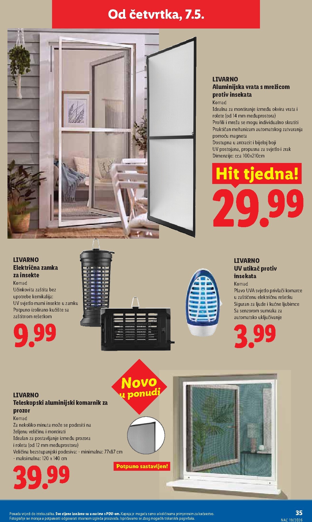 lidl - Lidl letak za sljedeći tjedan od ponedjeljka 04.05.2026 do nedjelje 10.05.2026 - page: 35
