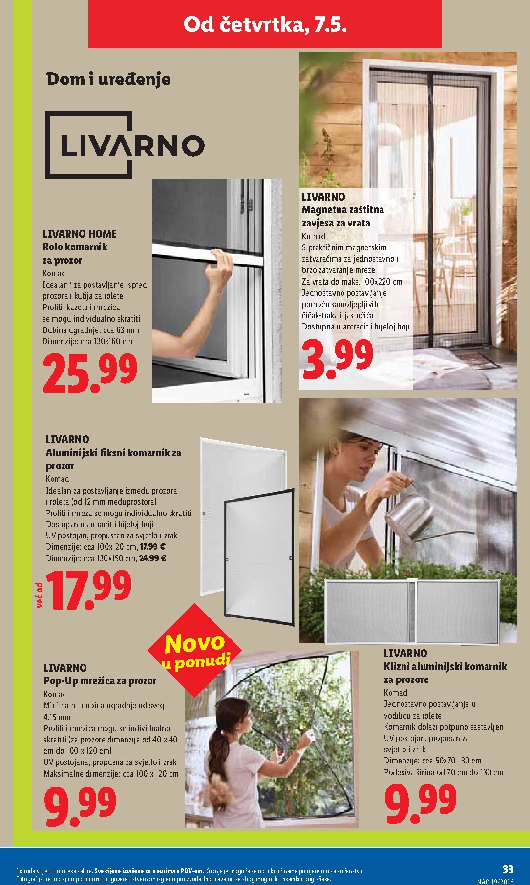 lidl - Lidl letak za sljedeći tjedan od ponedjeljka 04.05.2026 do nedjelje 10.05.2026 - page: 33