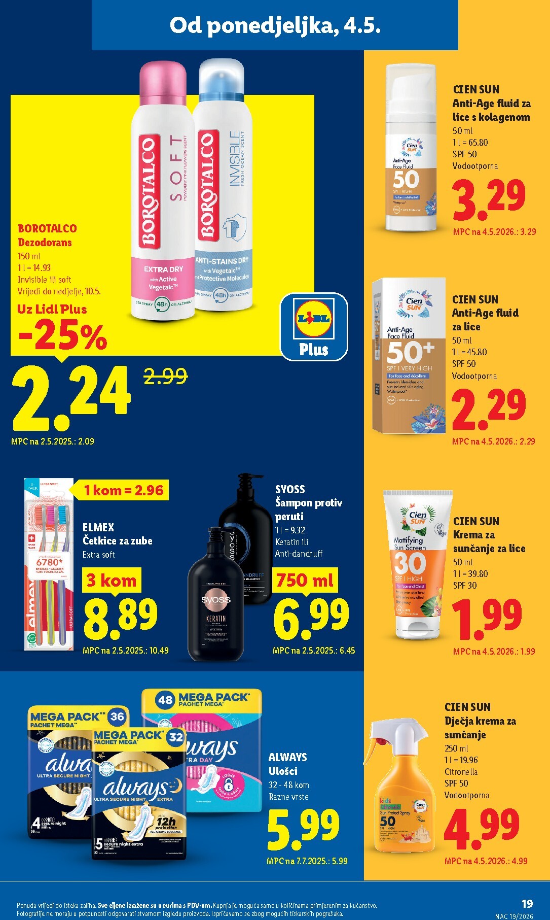 lidl - Lidl letak za sljedeći tjedan od ponedjeljka 04.05.2026 do nedjelje 10.05.2026 - page: 19