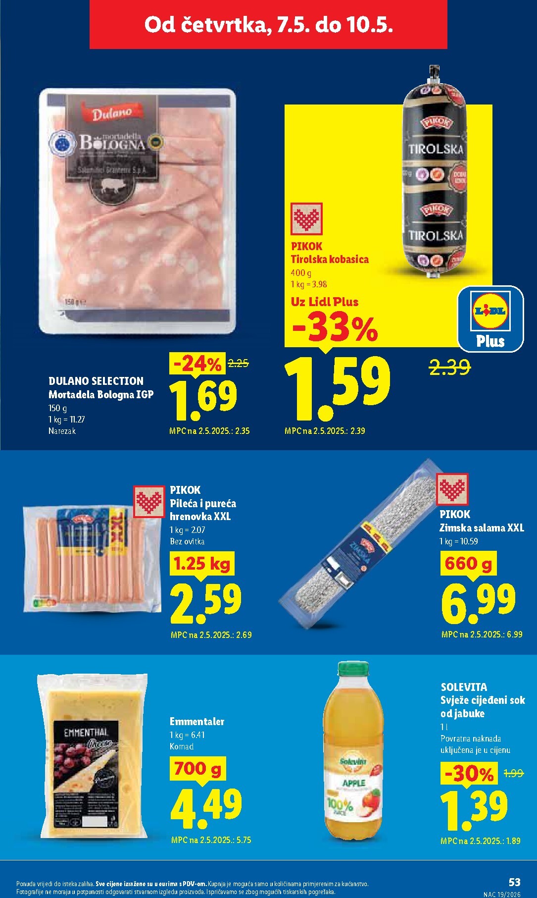 lidl - Lidl letak za sljedeći tjedan od ponedjeljka 04.05.2026 do nedjelje 10.05.2026 - page: 53