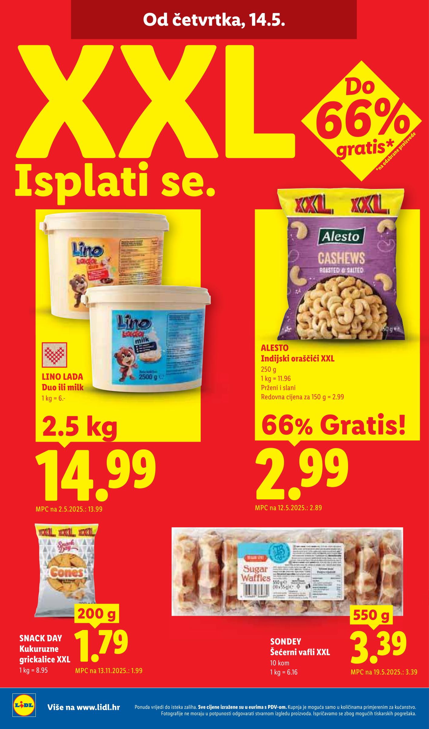 lidl - Lidl letak za sljedeći tjedan od ponedjeljka 11.05.2026 do nedjelje 17.05.2026 - page: 62