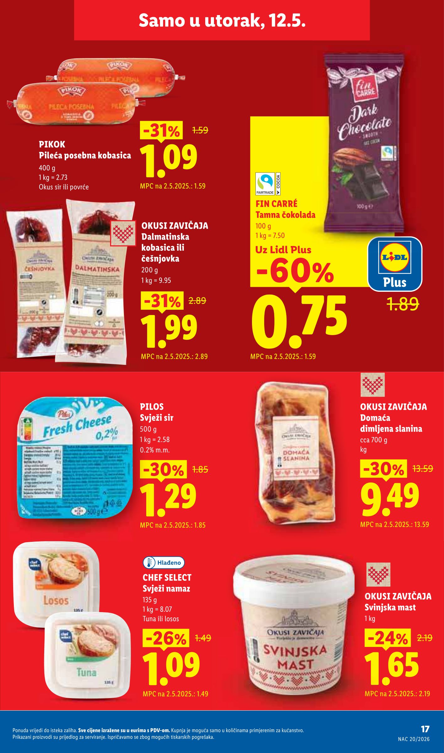 lidl - Lidl letak za sljedeći tjedan od ponedjeljka 11.05.2026 do nedjelje 17.05.2026 - page: 17