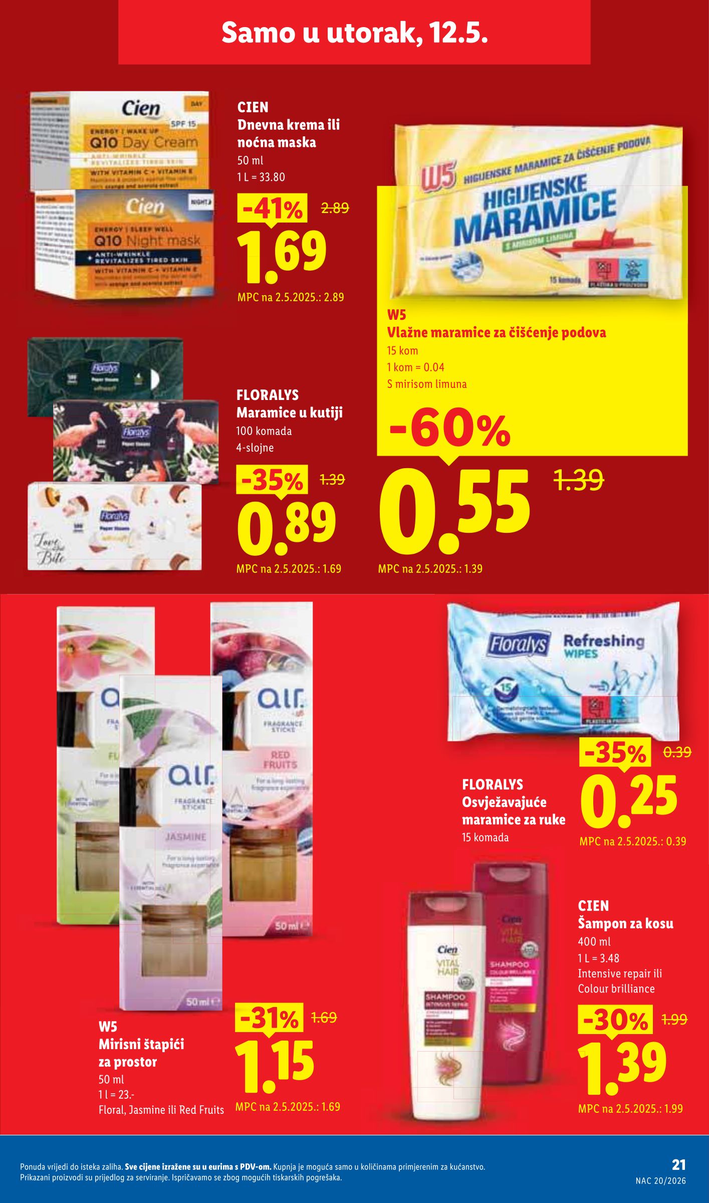 lidl - Lidl letak za sljedeći tjedan od ponedjeljka 11.05.2026 do nedjelje 17.05.2026 - page: 21