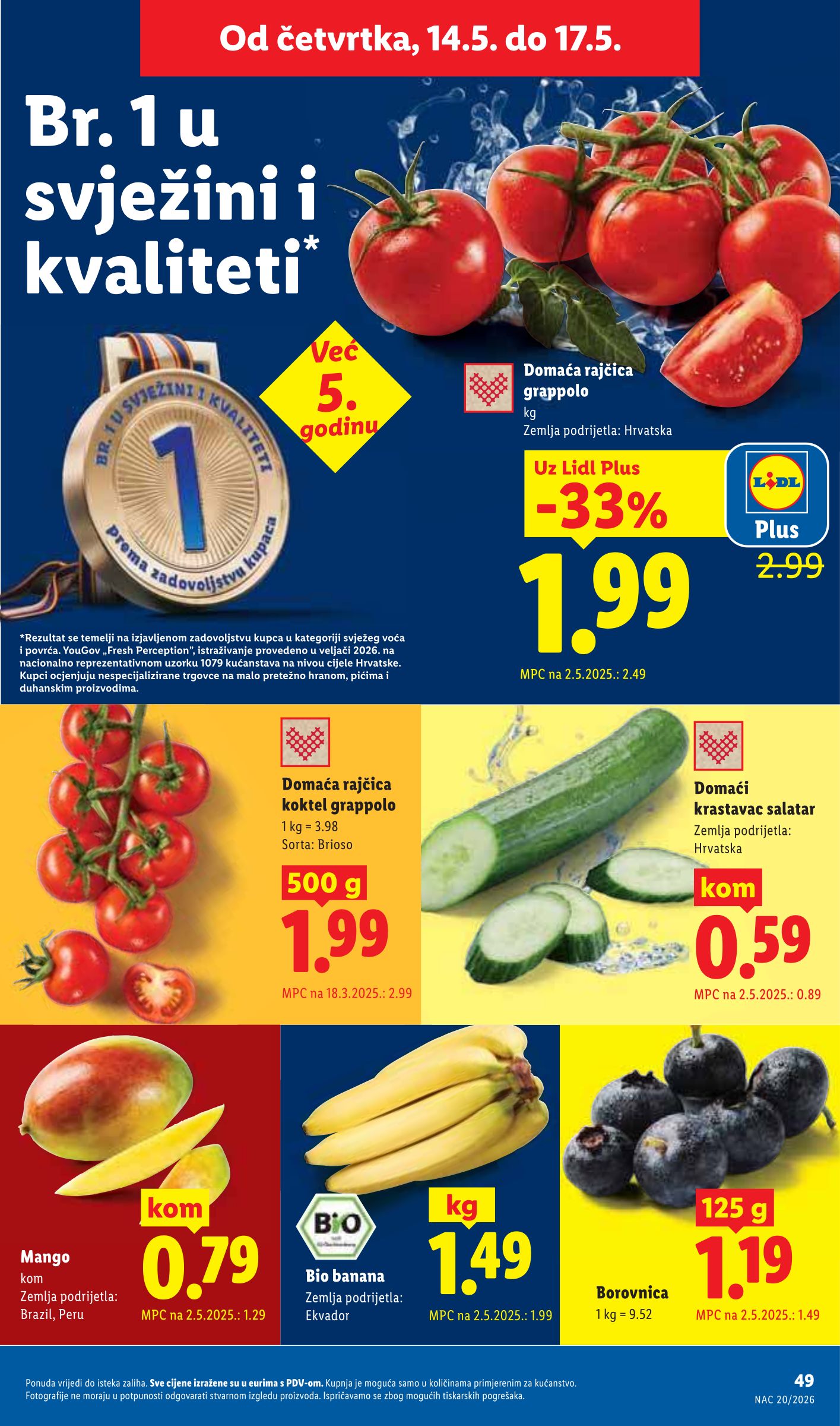 lidl - Lidl letak za sljedeći tjedan od ponedjeljka 11.05.2026 do nedjelje 17.05.2026 - page: 49