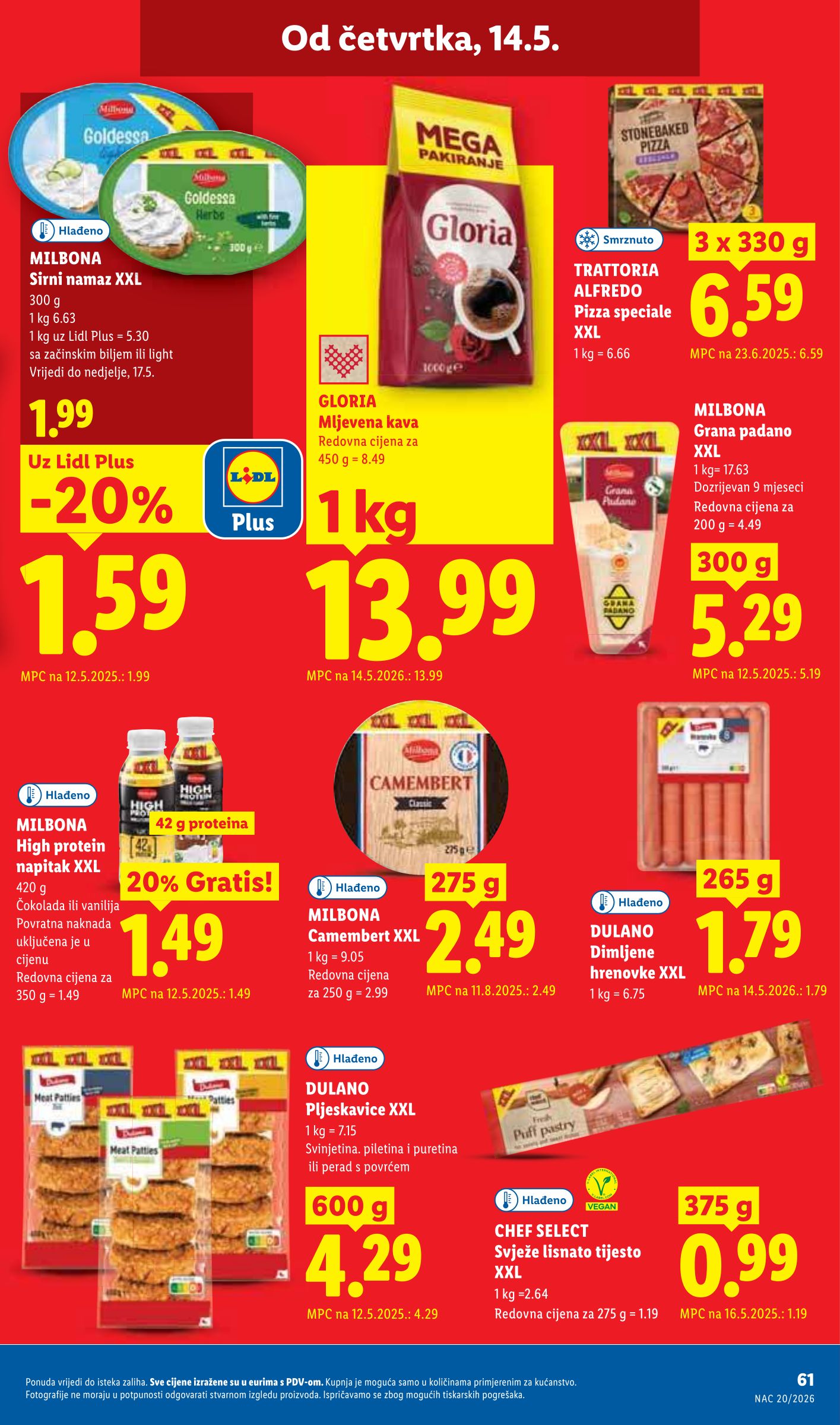 lidl - Lidl letak za sljedeći tjedan od ponedjeljka 11.05.2026 do nedjelje 17.05.2026 - page: 61