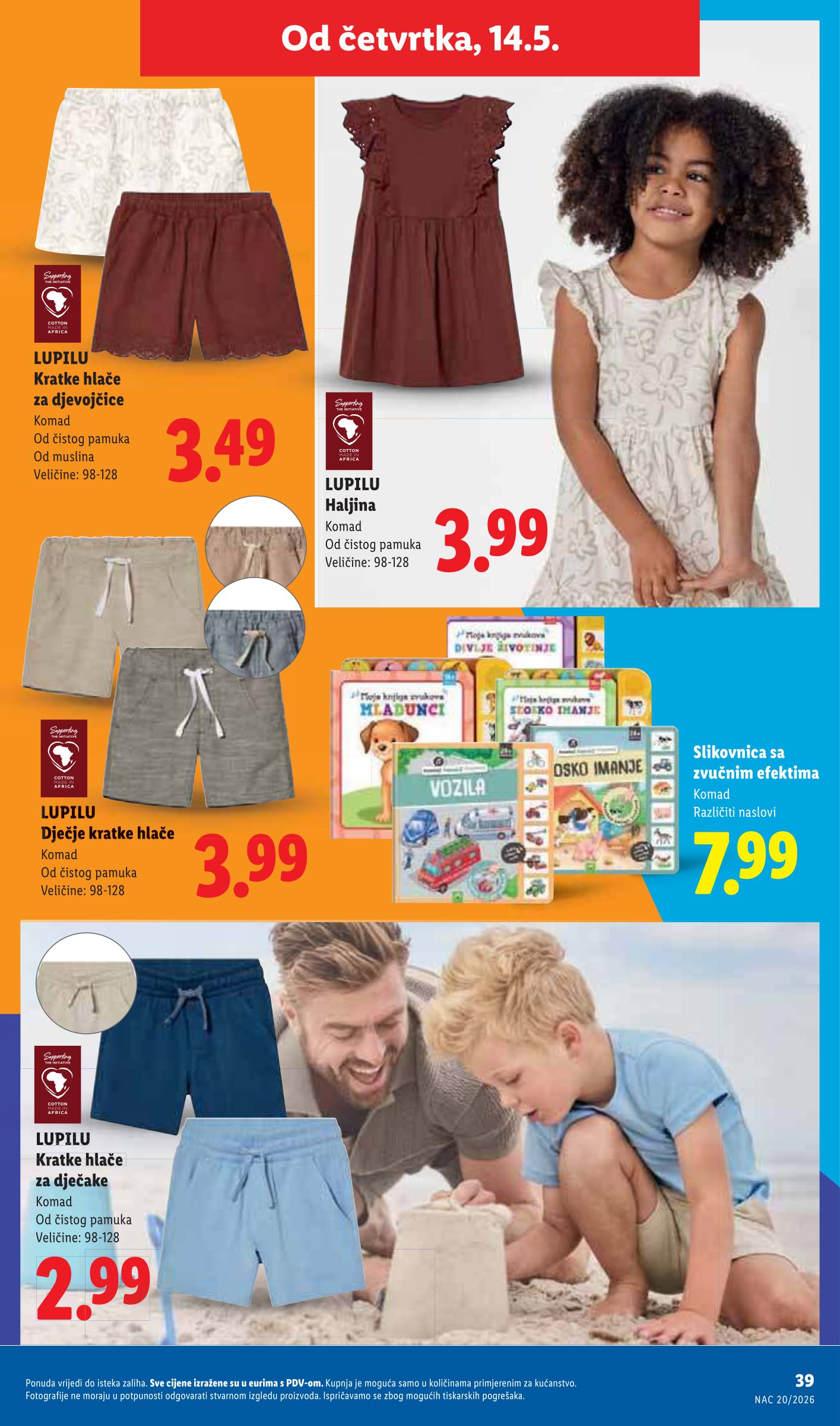 lidl - Lidl letak za sljedeći tjedan od ponedjeljka 11.05.2026 do nedjelje 17.05.2026 - page: 39