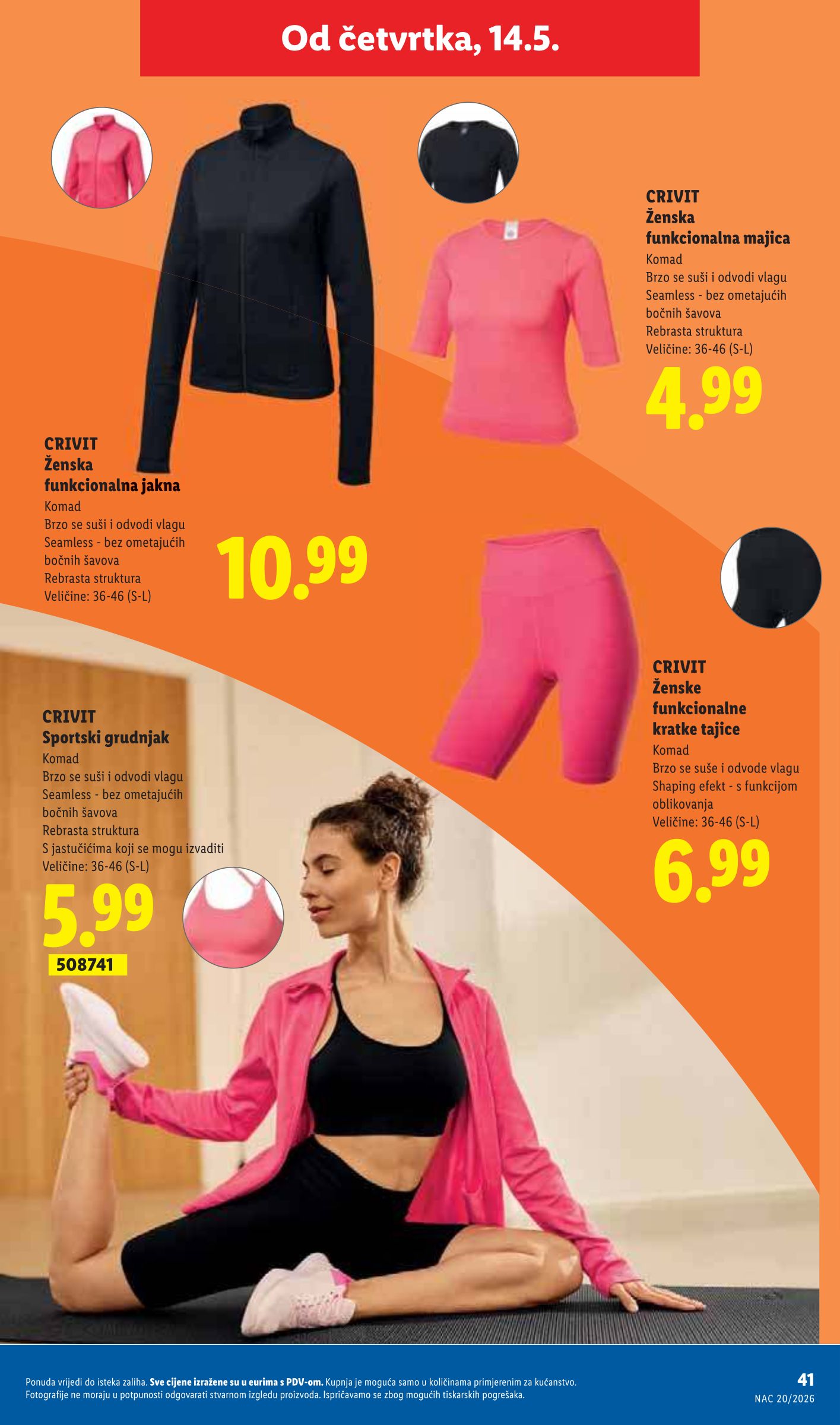 lidl - Lidl letak za sljedeći tjedan od ponedjeljka 11.05.2026 do nedjelje 17.05.2026 - page: 41