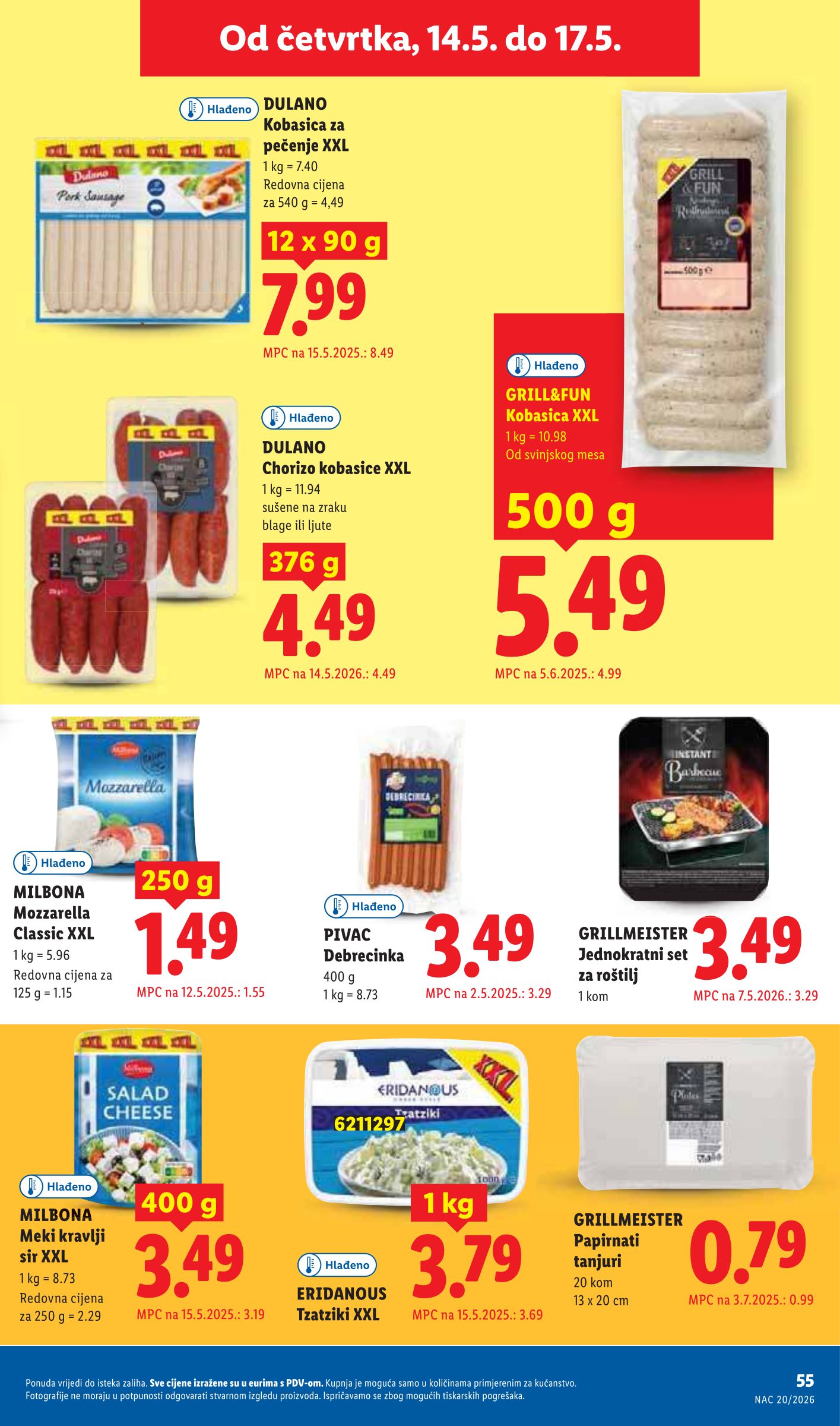 lidl - Lidl letak za sljedeći tjedan od ponedjeljka 11.05.2026 do nedjelje 17.05.2026 - page: 55