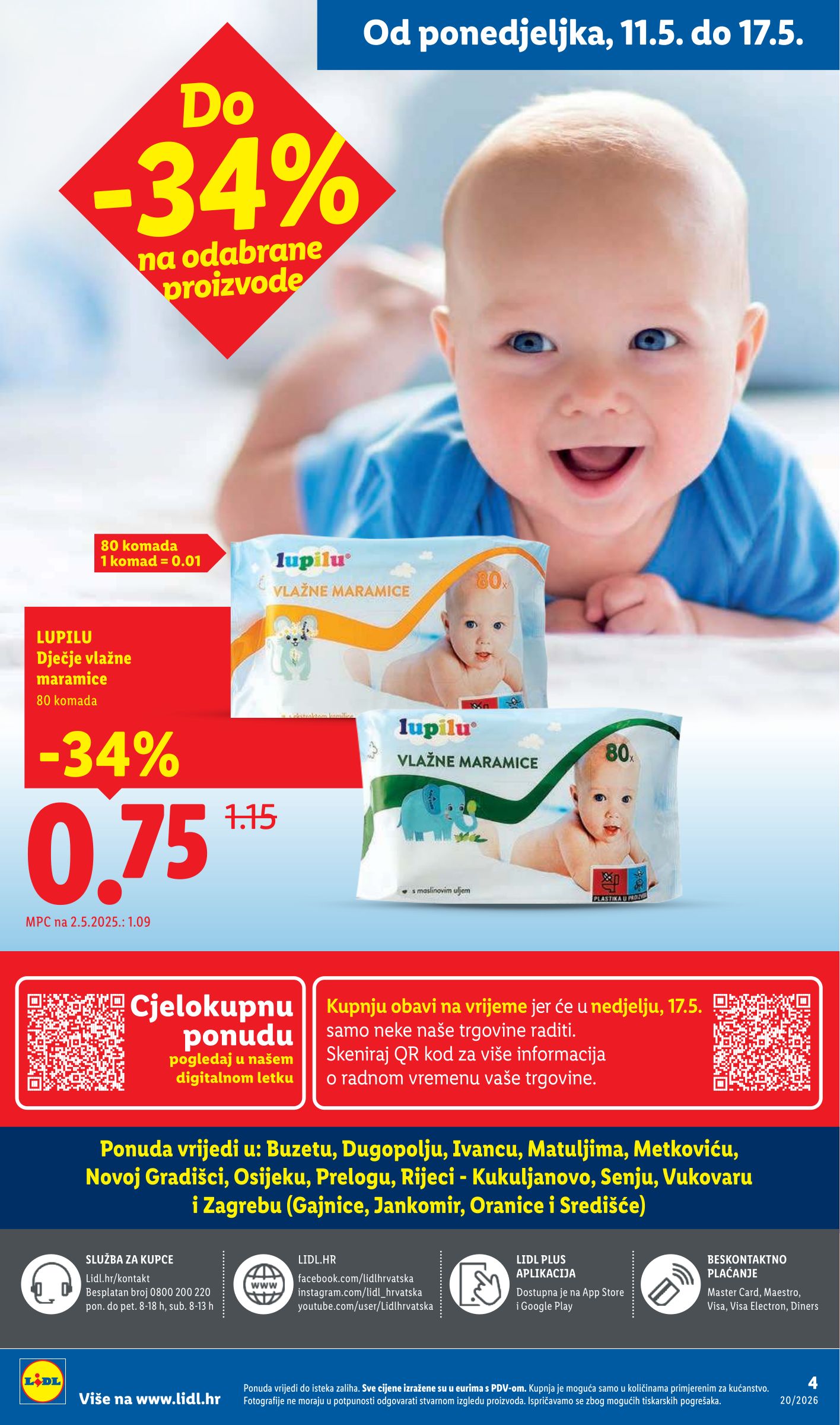 lidl - Aktualni Lidl - Super Ponuda katalog vrijedi od ponedjeljka 11.05.2026 do nedjelje 17.05.2026 - page: 4