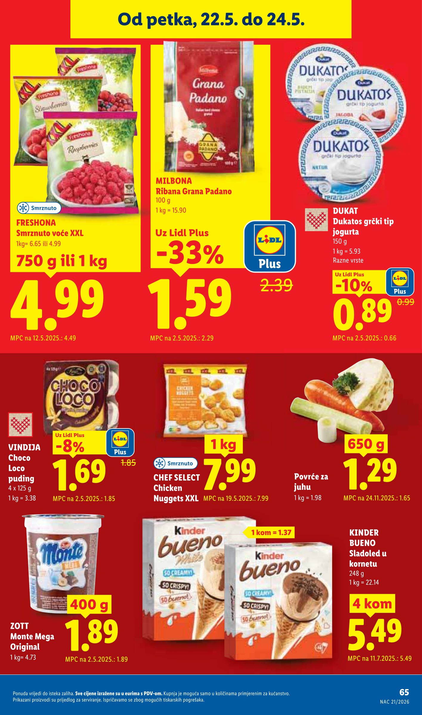 lidl - Lidl letak za sljedeći tjedan od ponedjeljka 18.05.2026 do nedjelje 24.05.2026 - page: 65