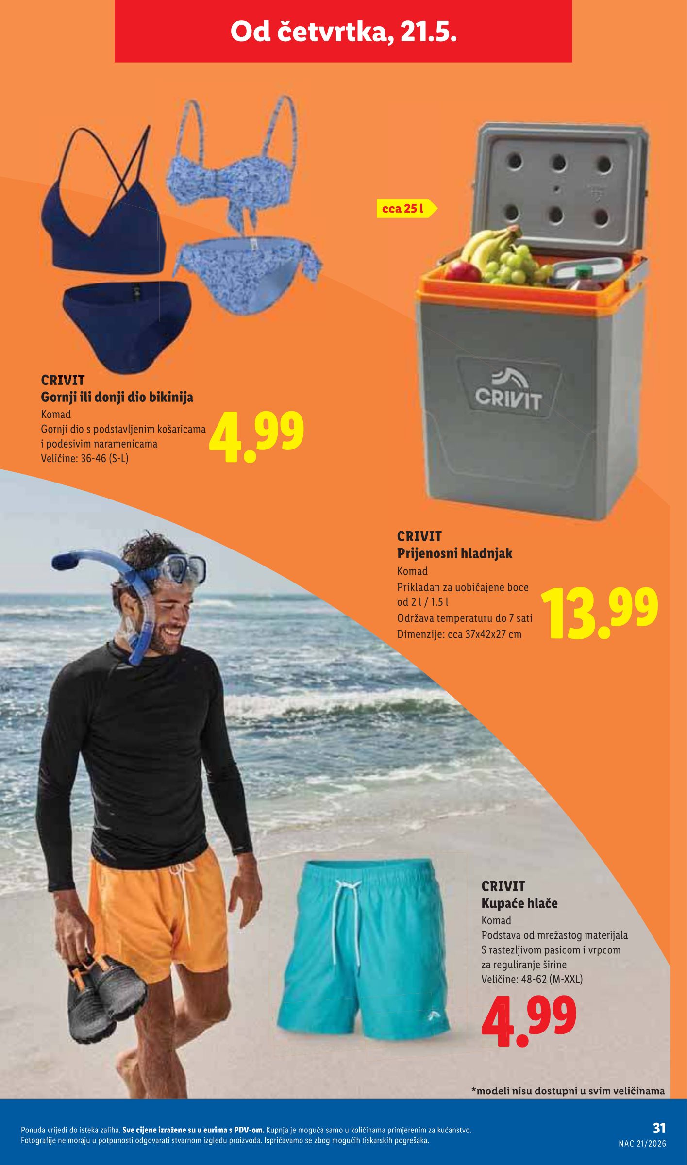 lidl - Lidl letak za sljedeći tjedan od ponedjeljka 18.05.2026 do nedjelje 24.05.2026 - page: 31