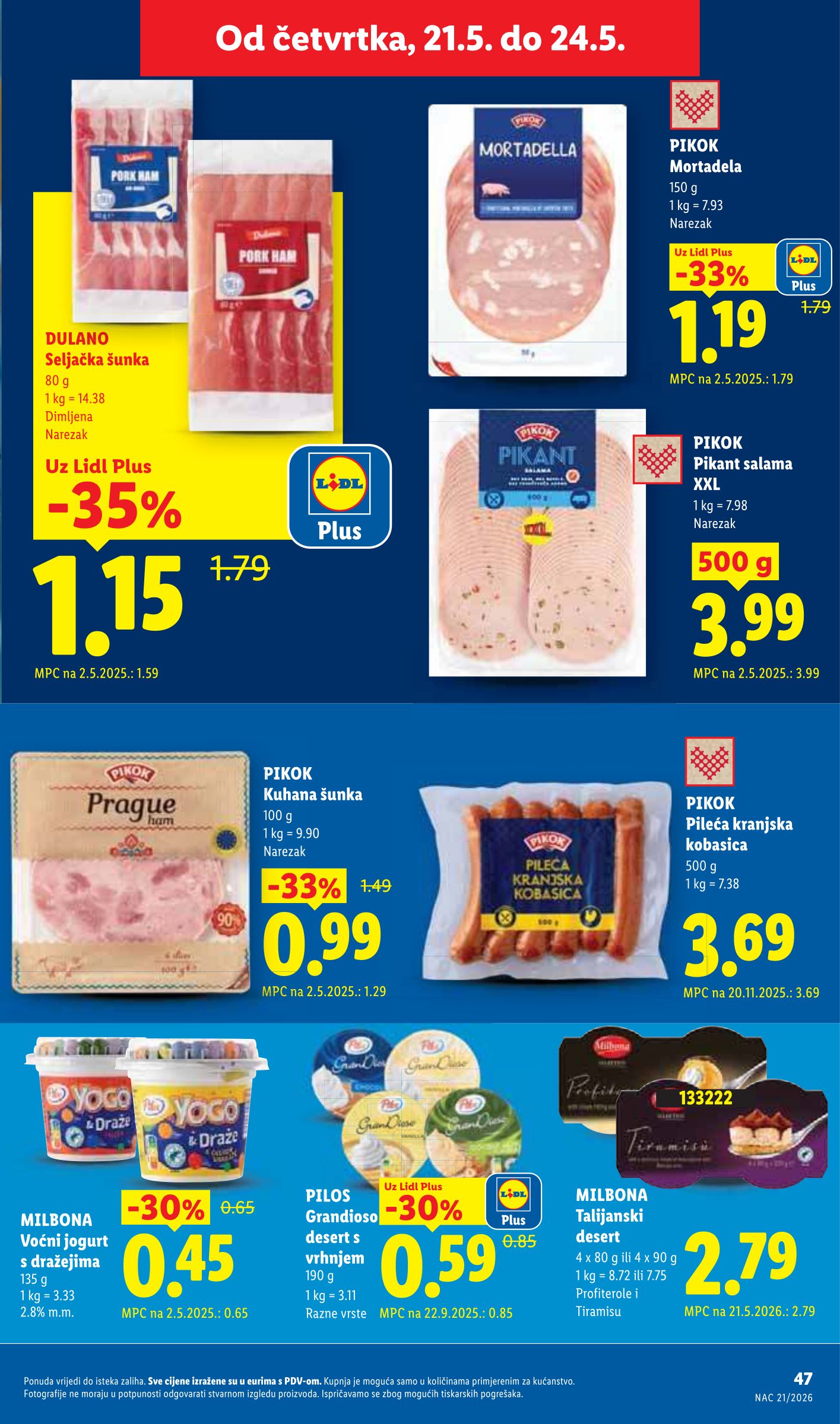 lidl - Lidl letak za sljedeći tjedan od ponedjeljka 18.05.2026 do nedjelje 24.05.2026 - page: 47
