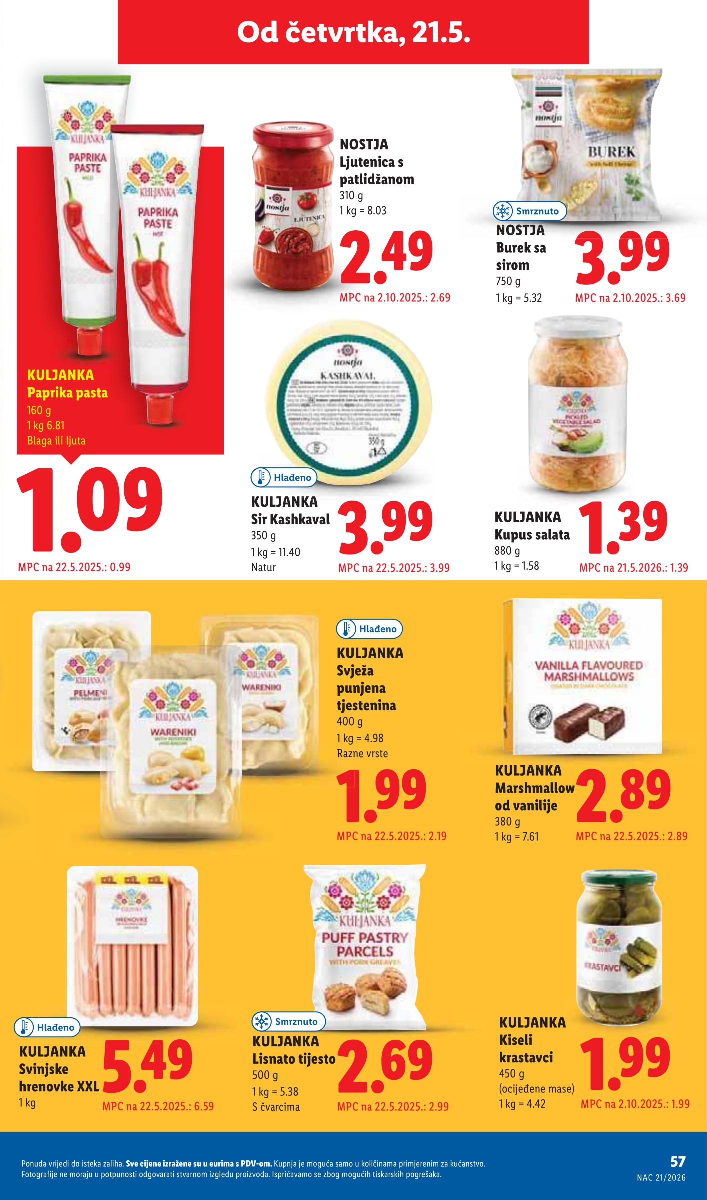 lidl - Lidl letak za sljedeći tjedan od ponedjeljka 18.05.2026 do nedjelje 24.05.2026 - page: 57