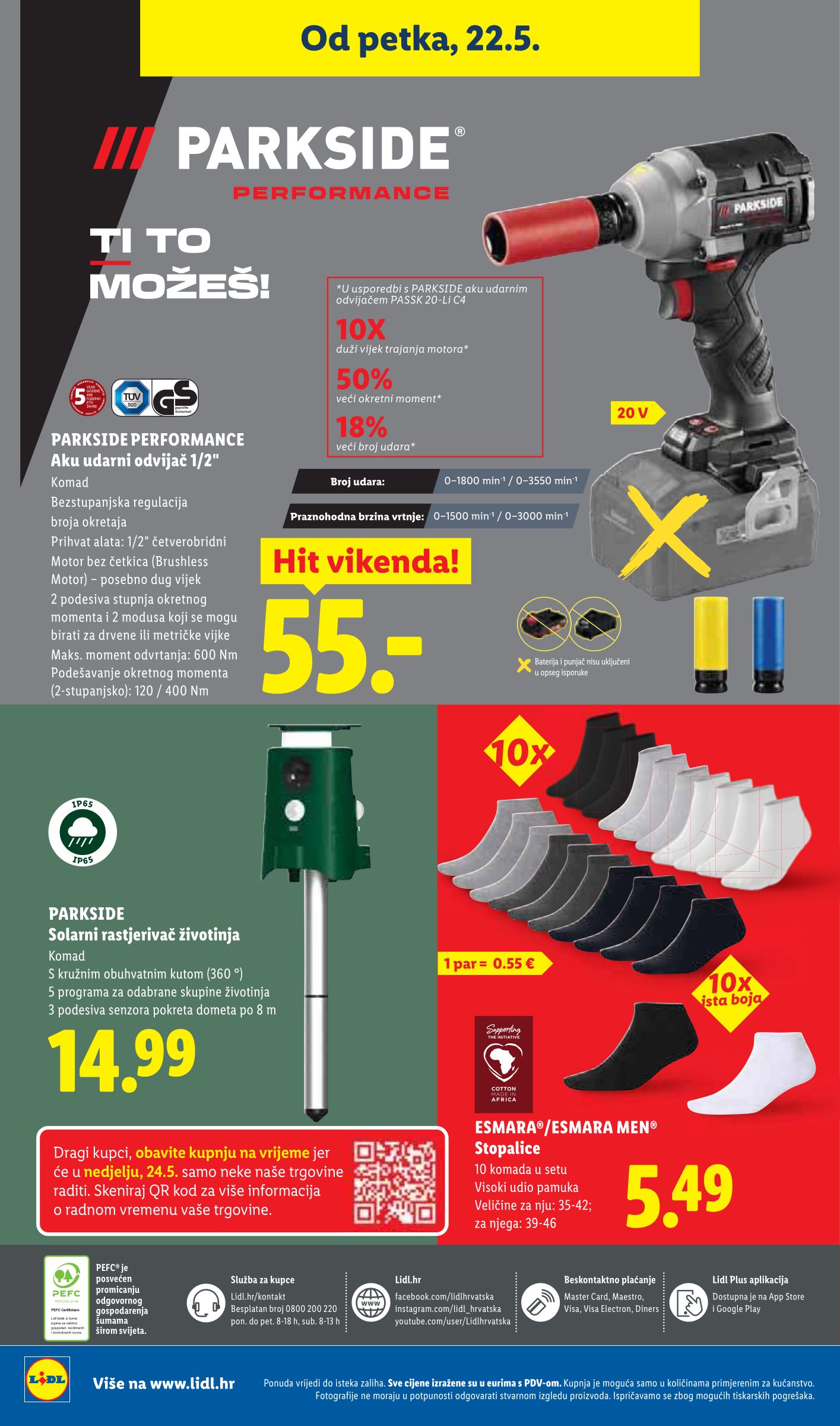 lidl - Lidl letak za sljedeći tjedan od ponedjeljka 18.05.2026 do nedjelje 24.05.2026 - page: 66