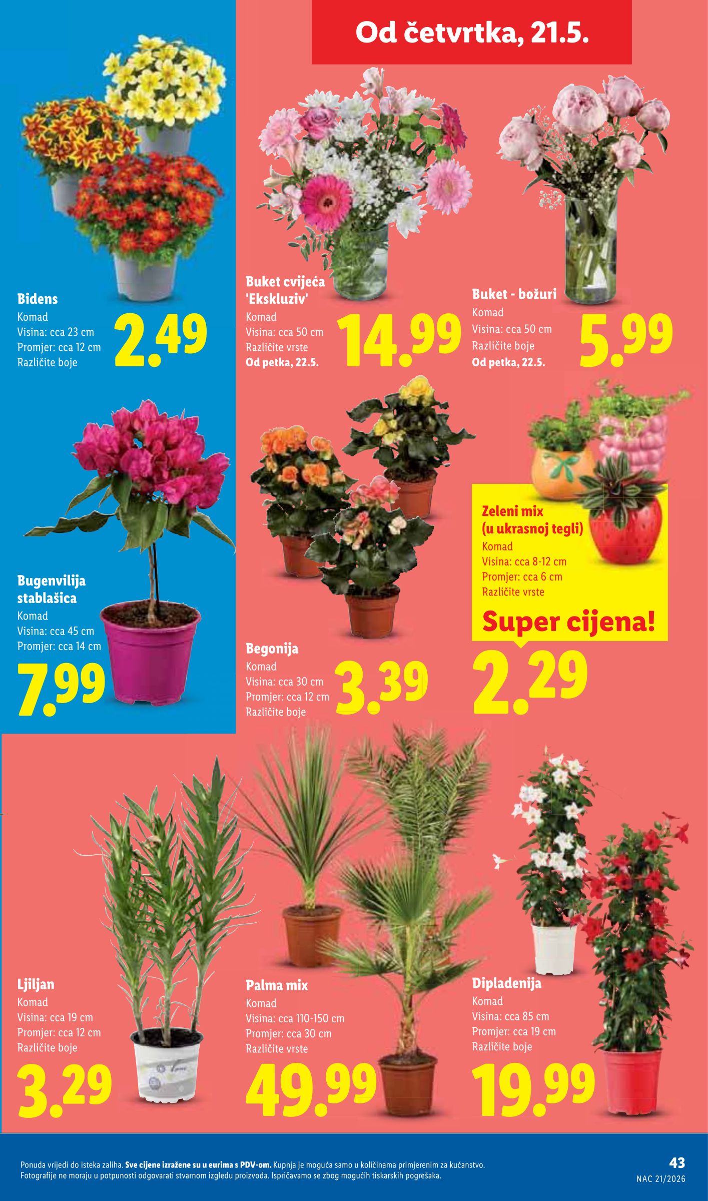 lidl - Lidl letak za sljedeći tjedan od ponedjeljka 18.05.2026 do nedjelje 24.05.2026 - page: 43