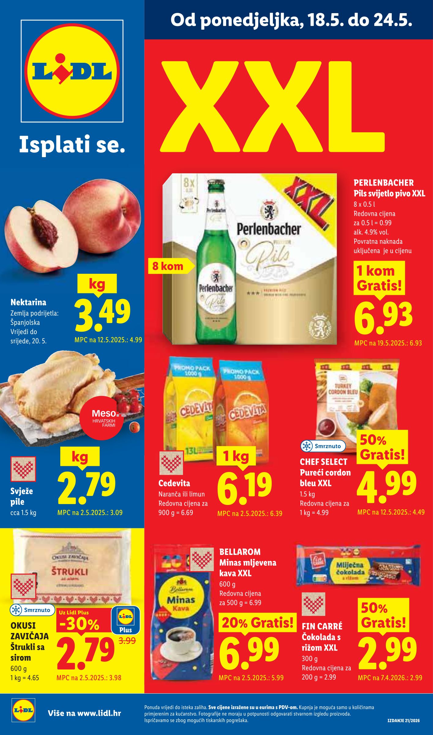 lidl - Lidl letak za sljedeći tjedan od ponedjeljka 18.05.2026 do nedjelje 24.05.2026 - page: 1