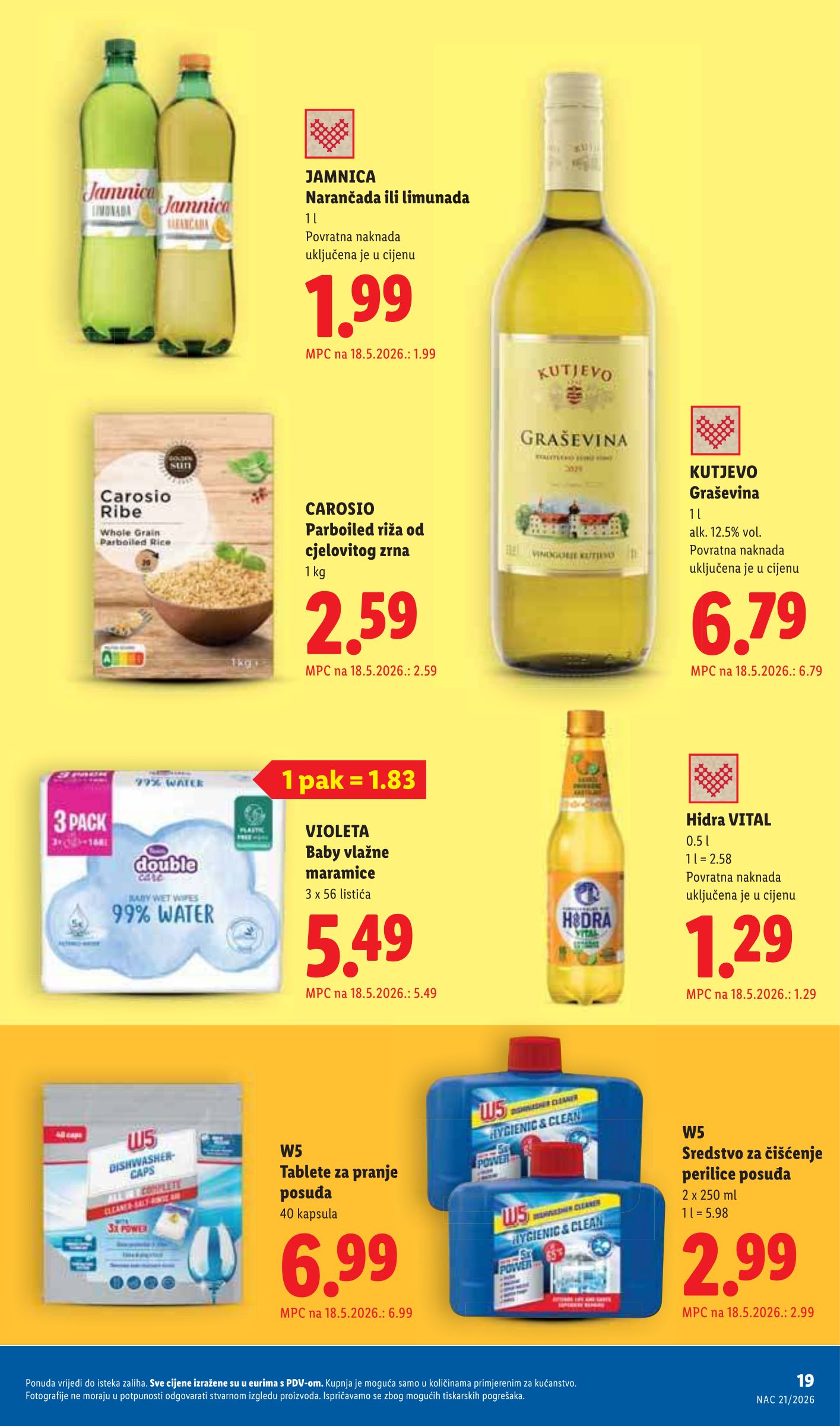 lidl - Lidl letak za sljedeći tjedan od ponedjeljka 18.05.2026 do nedjelje 24.05.2026 - page: 19