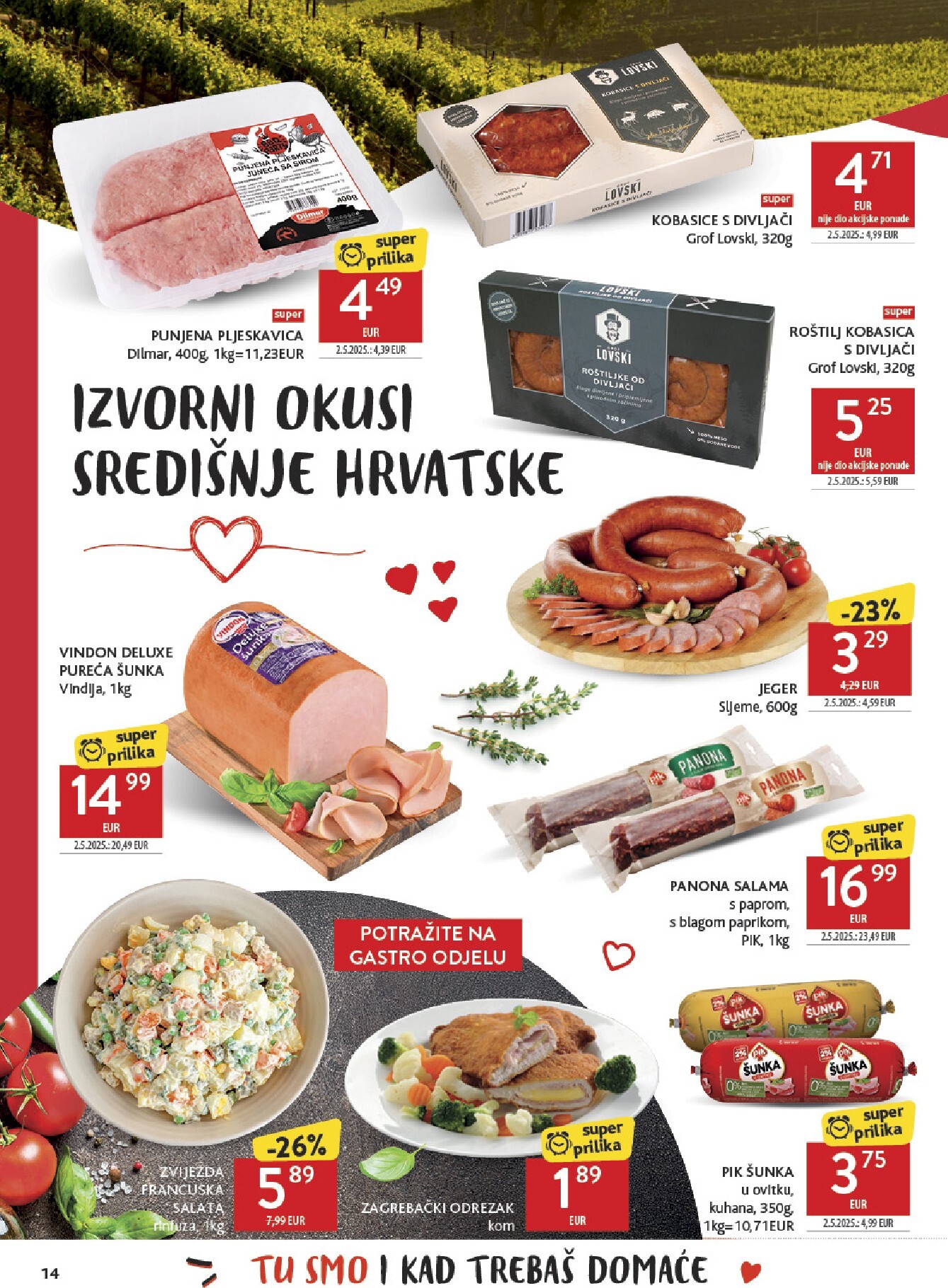 konzum - Aktualni katalog Konzum - Katalog Najbolje iz Hrvatske od ponedjeljka, 18.05.2026 do nedjelje, 14.06.2026 - page: 14