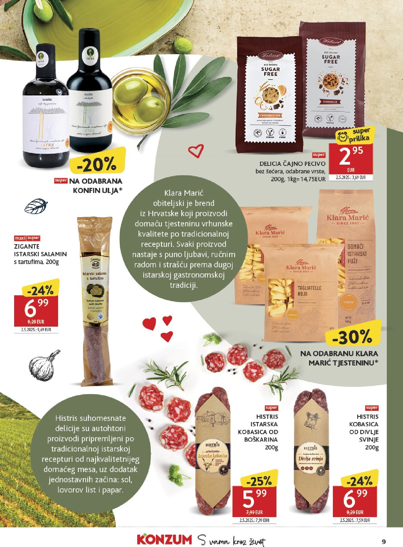 konzum - Aktualni katalog Konzum - Katalog Najbolje iz Hrvatske od ponedjeljka, 18.05.2026 do nedjelje, 14.06.2026 - page: 9