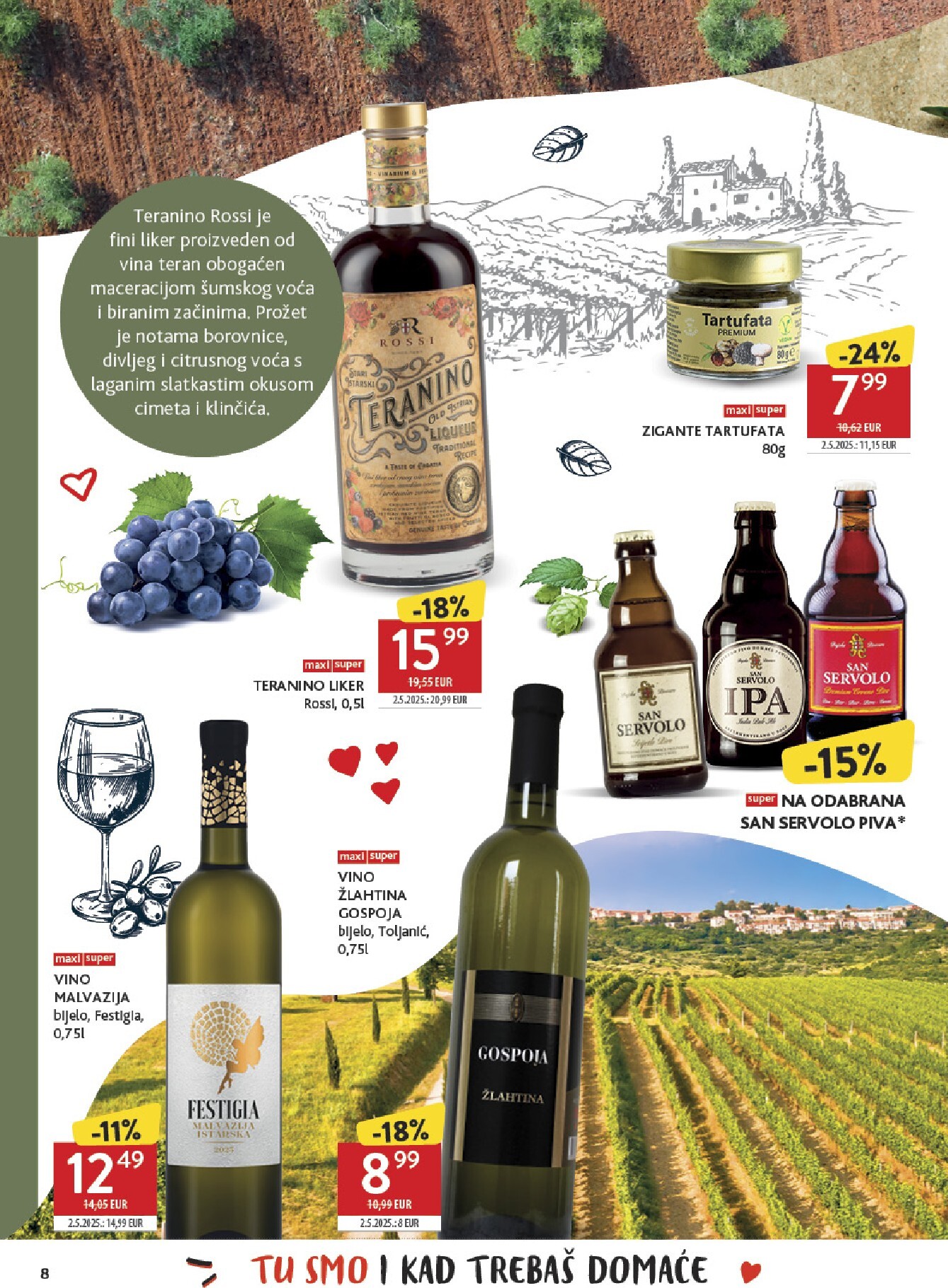 konzum - Aktualni katalog Konzum - Katalog Najbolje iz Hrvatske od ponedjeljka, 18.05.2026 do nedjelje, 14.06.2026 - page: 8