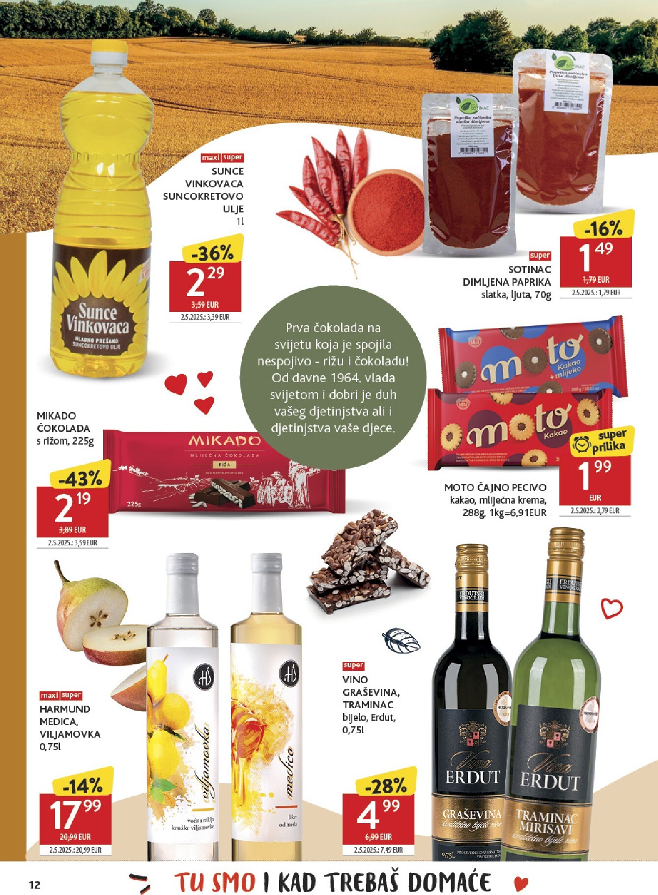 konzum - Aktualni katalog Konzum - Katalog Najbolje iz Hrvatske od ponedjeljka, 18.05.2026 do nedjelje, 14.06.2026 - page: 12