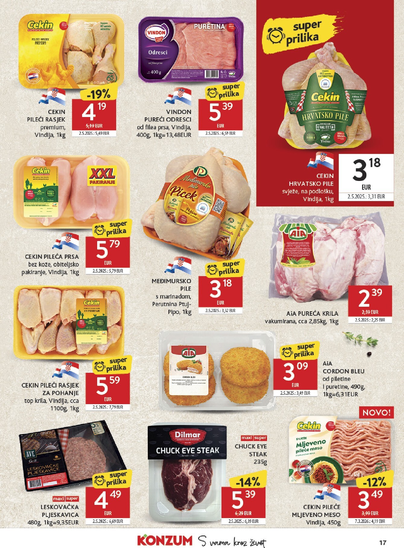 konzum - Novi Konzum katalog od srijede, 20.05.2026 do utorka, 26.05.2026 - page: 17