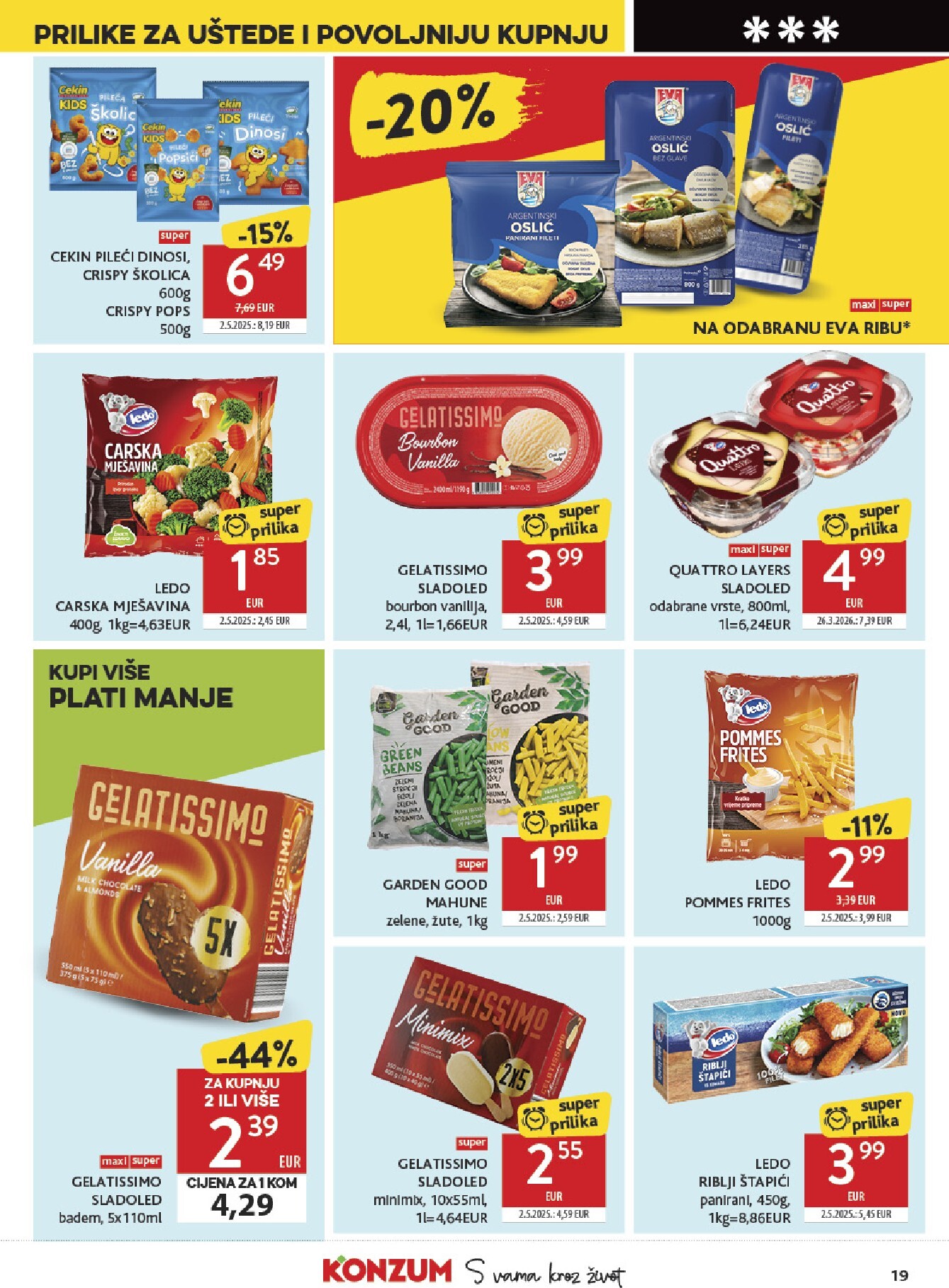 konzum - Novi Konzum katalog od srijede, 20.05.2026 do utorka, 26.05.2026 - page: 19