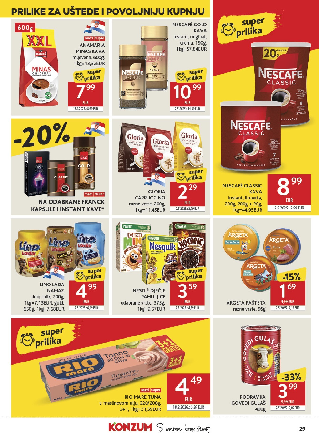 konzum - Novi Konzum katalog od srijede, 20.05.2026 do utorka, 26.05.2026 - page: 29