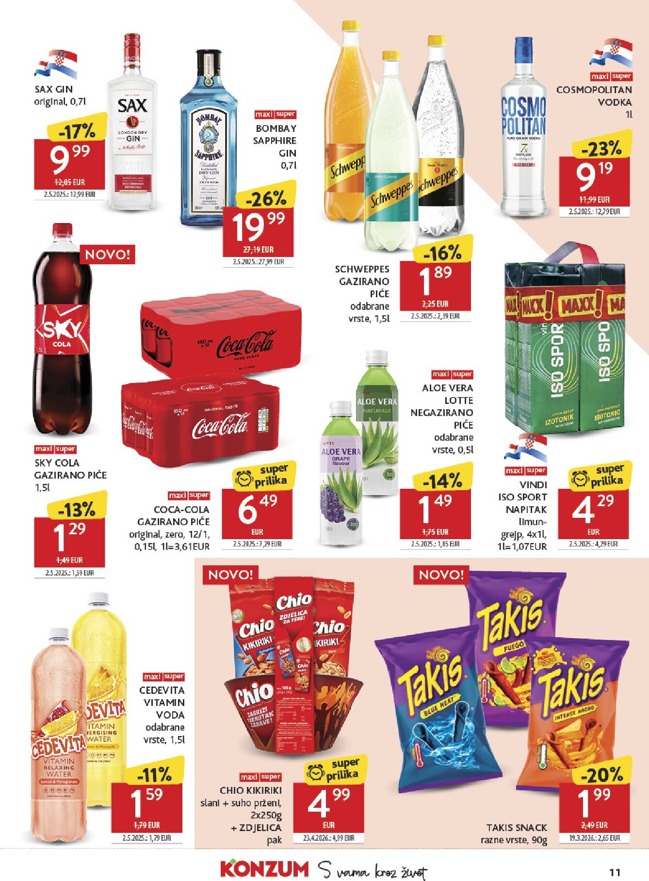konzum - Novi Konzum katalog od srijede, 20.05.2026 do utorka, 26.05.2026 - page: 11