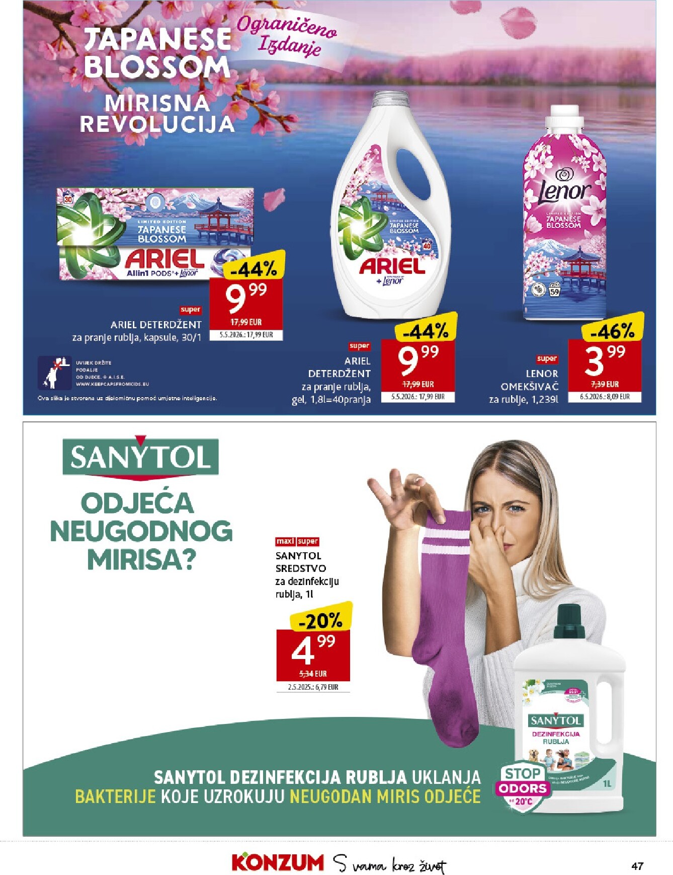konzum - Novi Konzum katalog od srijede, 20.05.2026 do utorka, 26.05.2026 - page: 47