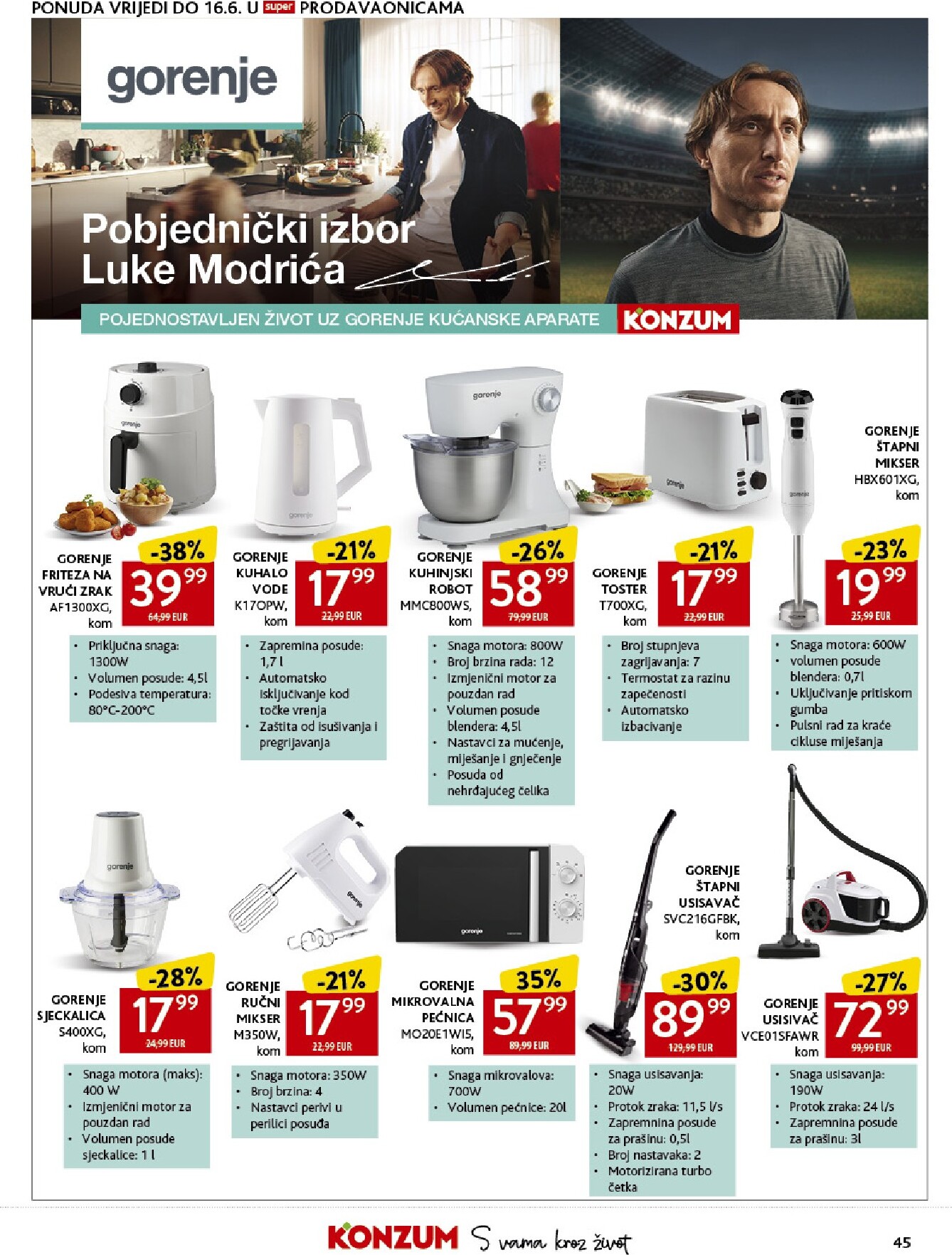 konzum - Novi Konzum katalog od srijede, 20.05.2026 do utorka, 26.05.2026 - page: 45