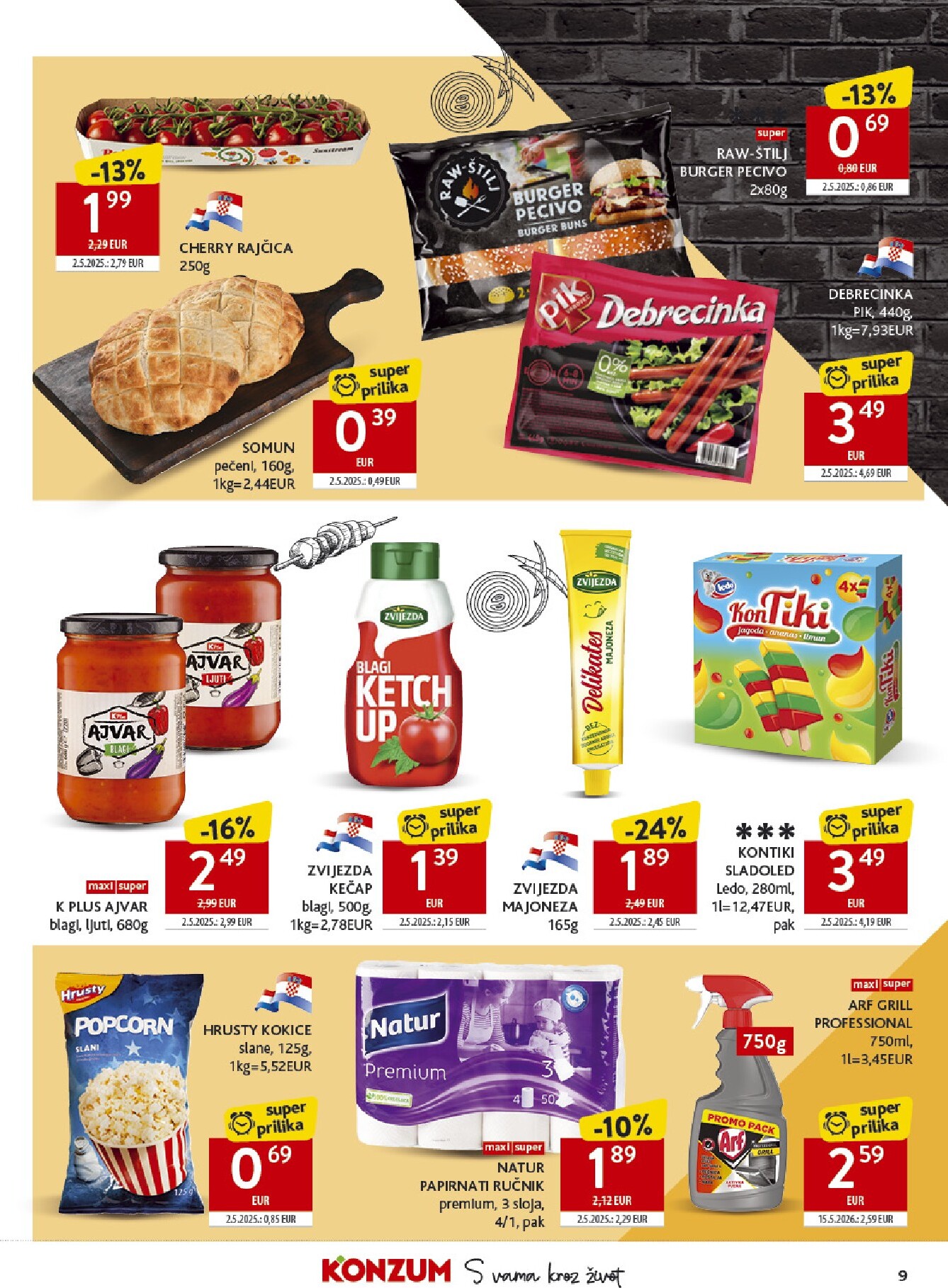 konzum - Novi Konzum - Katalog 27. 5. - 2. 6. katalog od srijede, 27.05.2026 do utorka, 02.06.2026 - page: 9