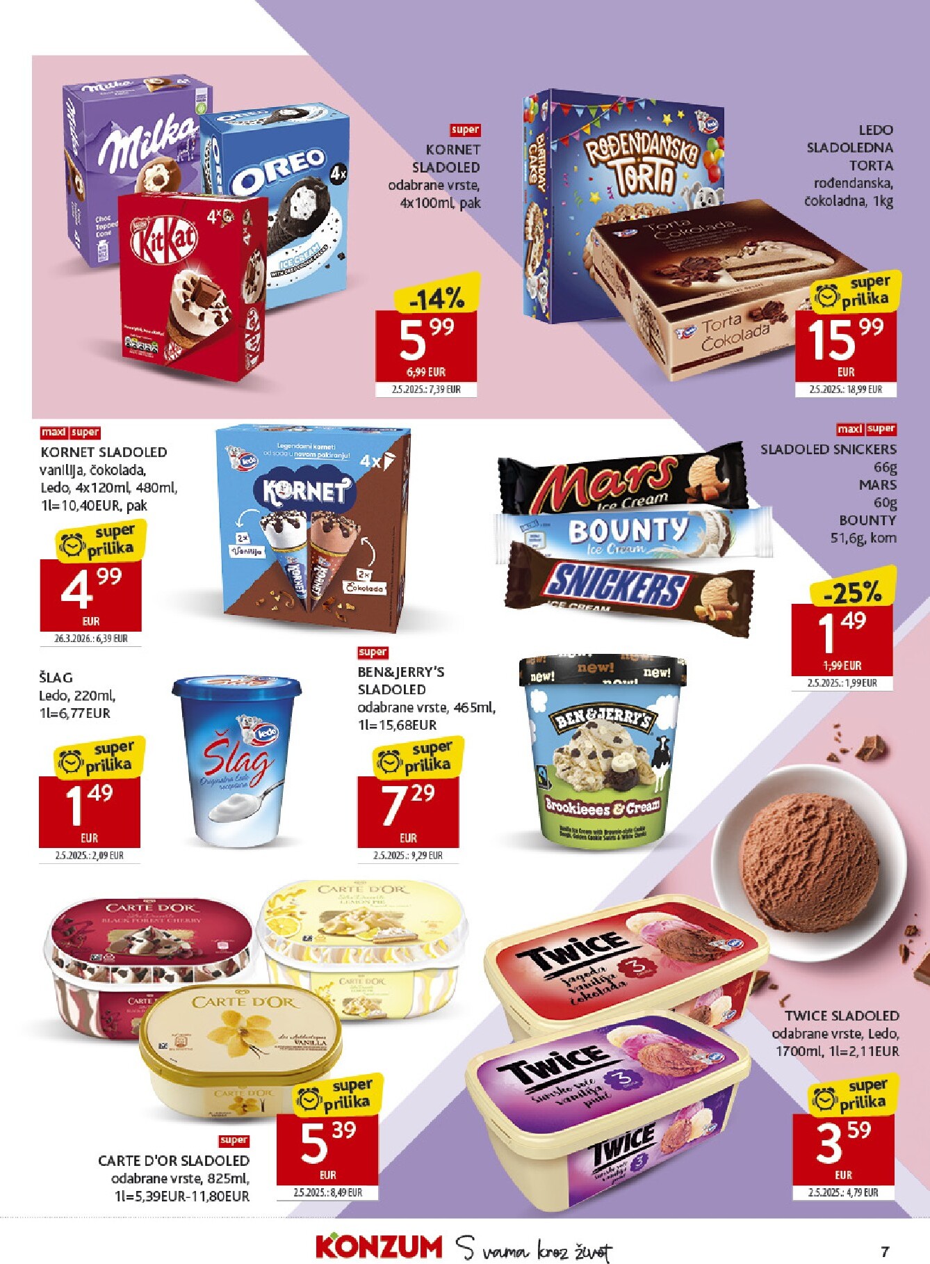 konzum - Novi Konzum - Katalog 27. 5. - 2. 6. katalog od srijede, 27.05.2026 do utorka, 02.06.2026 - page: 7