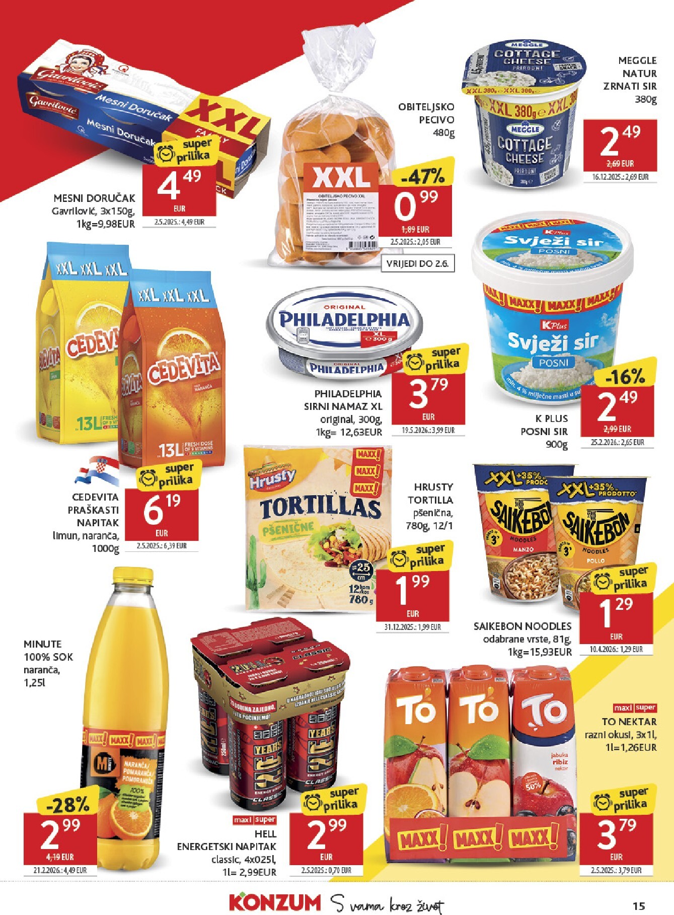 konzum - Novi Konzum - Katalog 27. 5. - 2. 6. katalog od srijede, 27.05.2026 do utorka, 02.06.2026 - page: 15